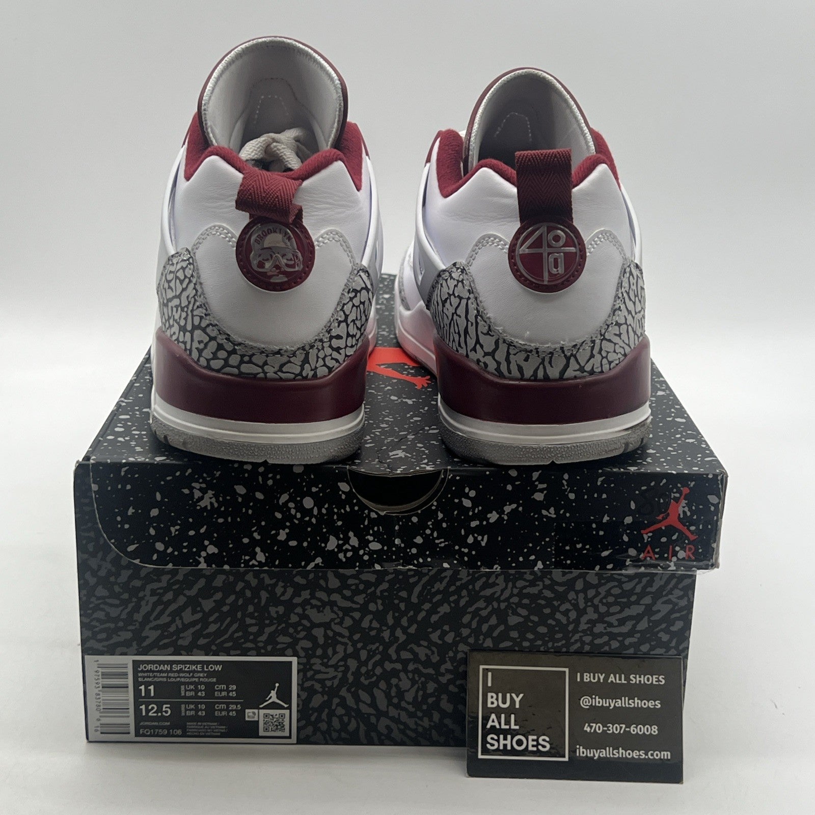 Size 11 - Jordan Spizike Low Team Red (FQ1759-106)