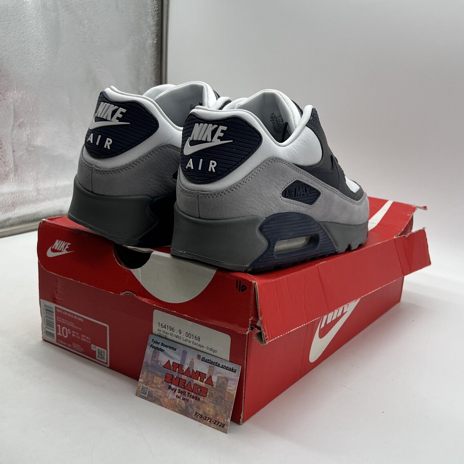 Size 10.5 - Nike Air Max 90 NRG Lahar Escape - Indigo (CI5646-100)