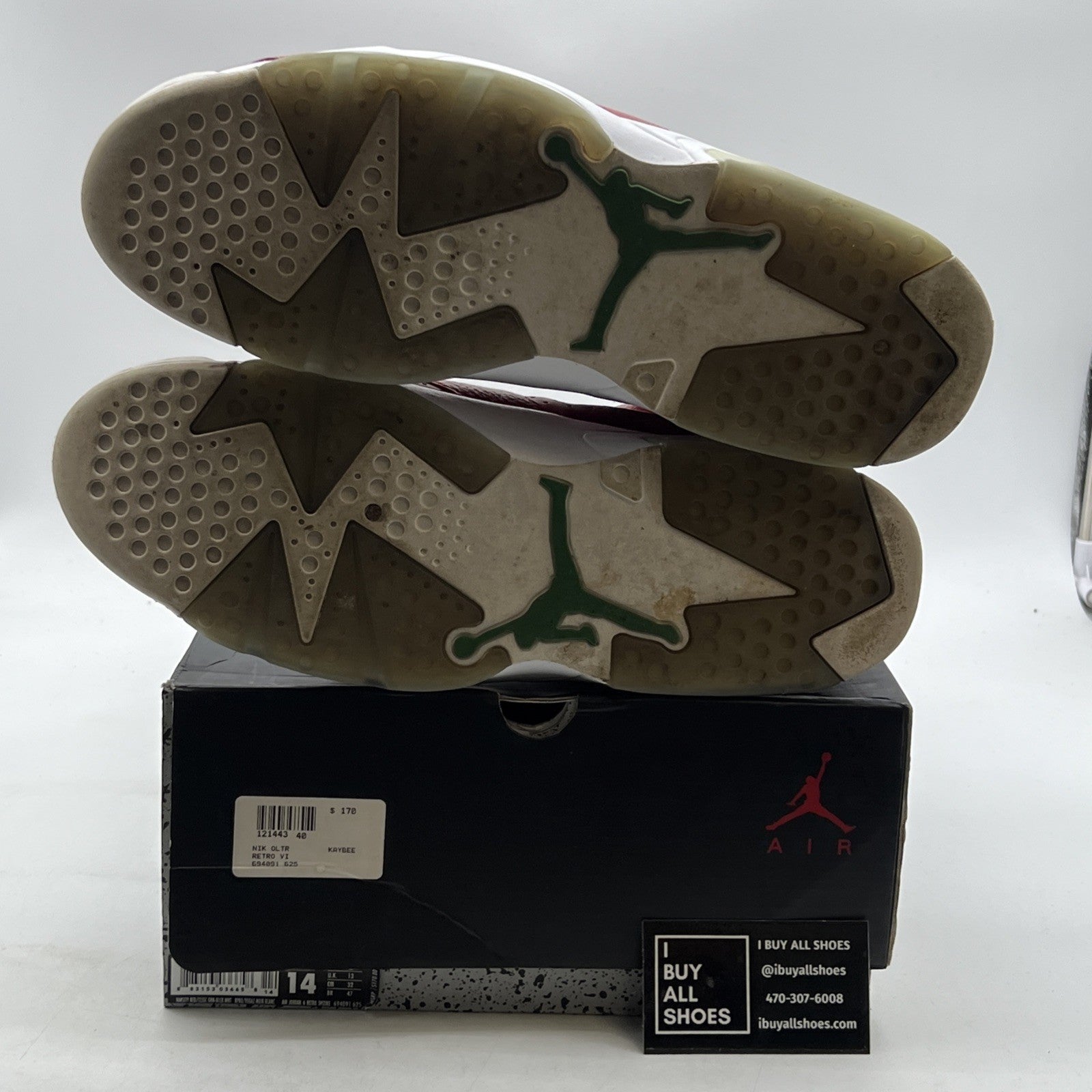 Size 14 - Air Jordan 6 Spizike History of Jordan (694091-625)