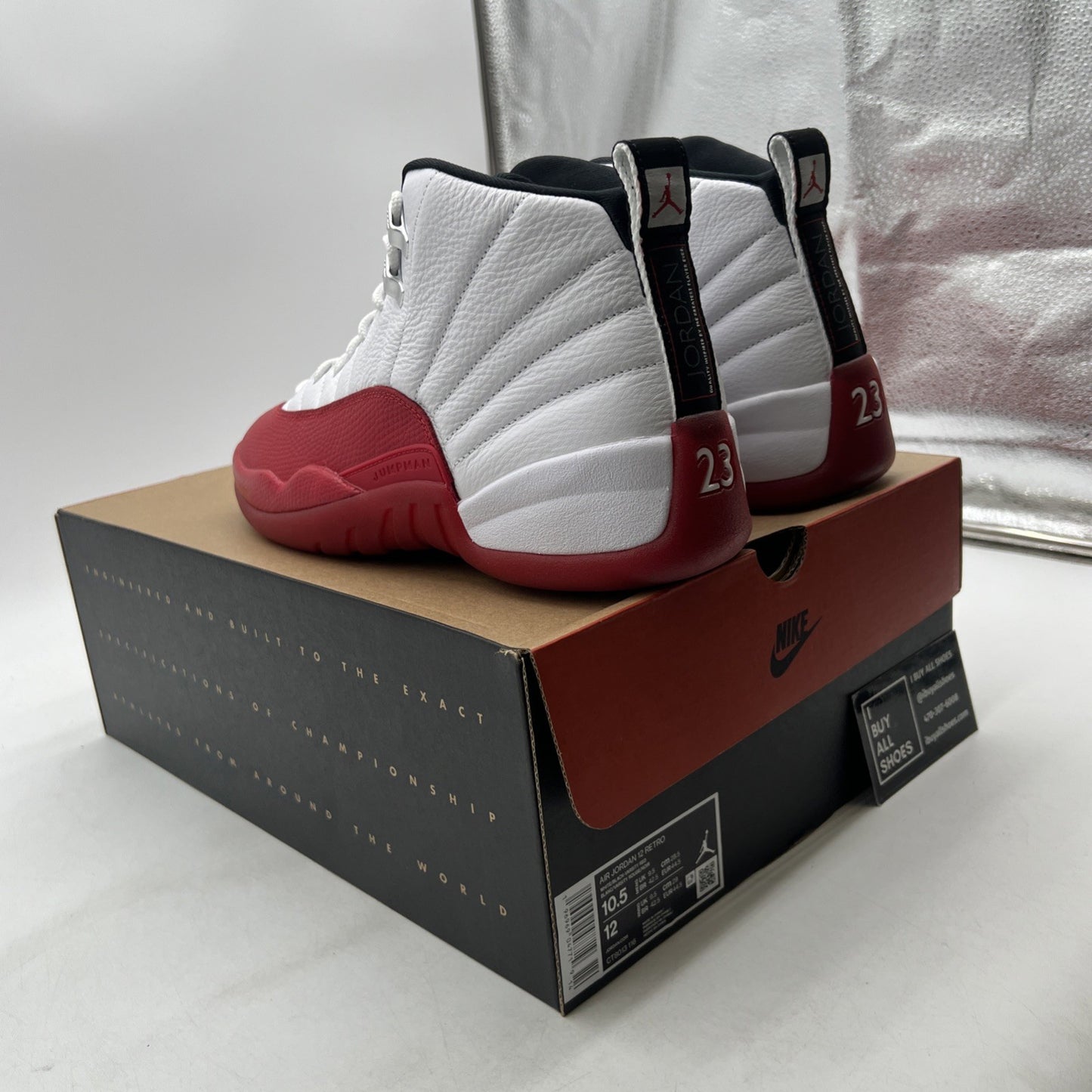 Size 10.5 - Air Jordan 12 Retro 2023 Mid Cherry (CT8013-116)