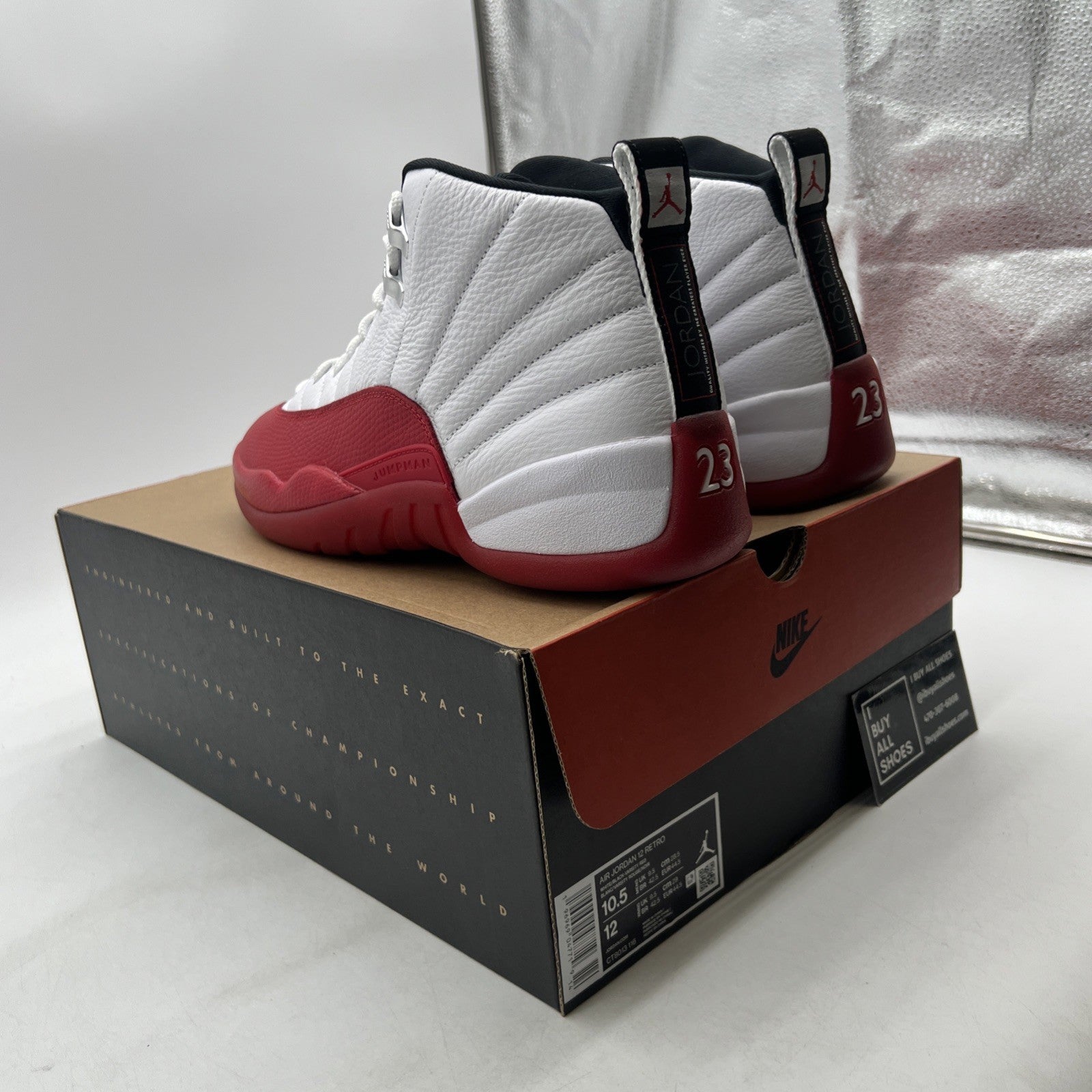 Size 10.5 - Air Jordan 12 Retro 2023 Mid Cherry (CT8013-116)