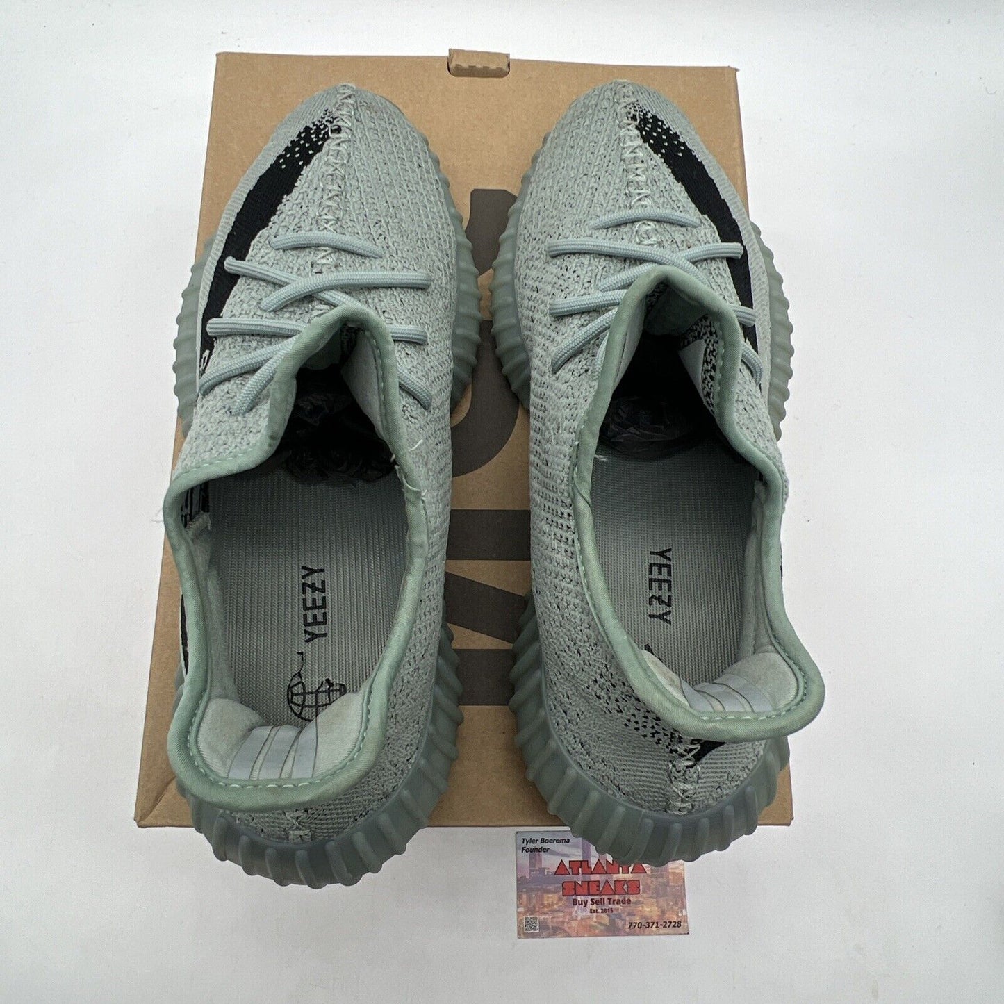 Size 9.5 - Yeezy Boost 350 V2 Salt Black (HQ2060)
