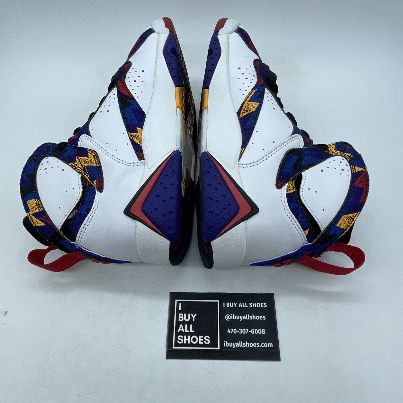 Size 5.5Y - Air Jordan 7 Retro Sweater (304774-142)