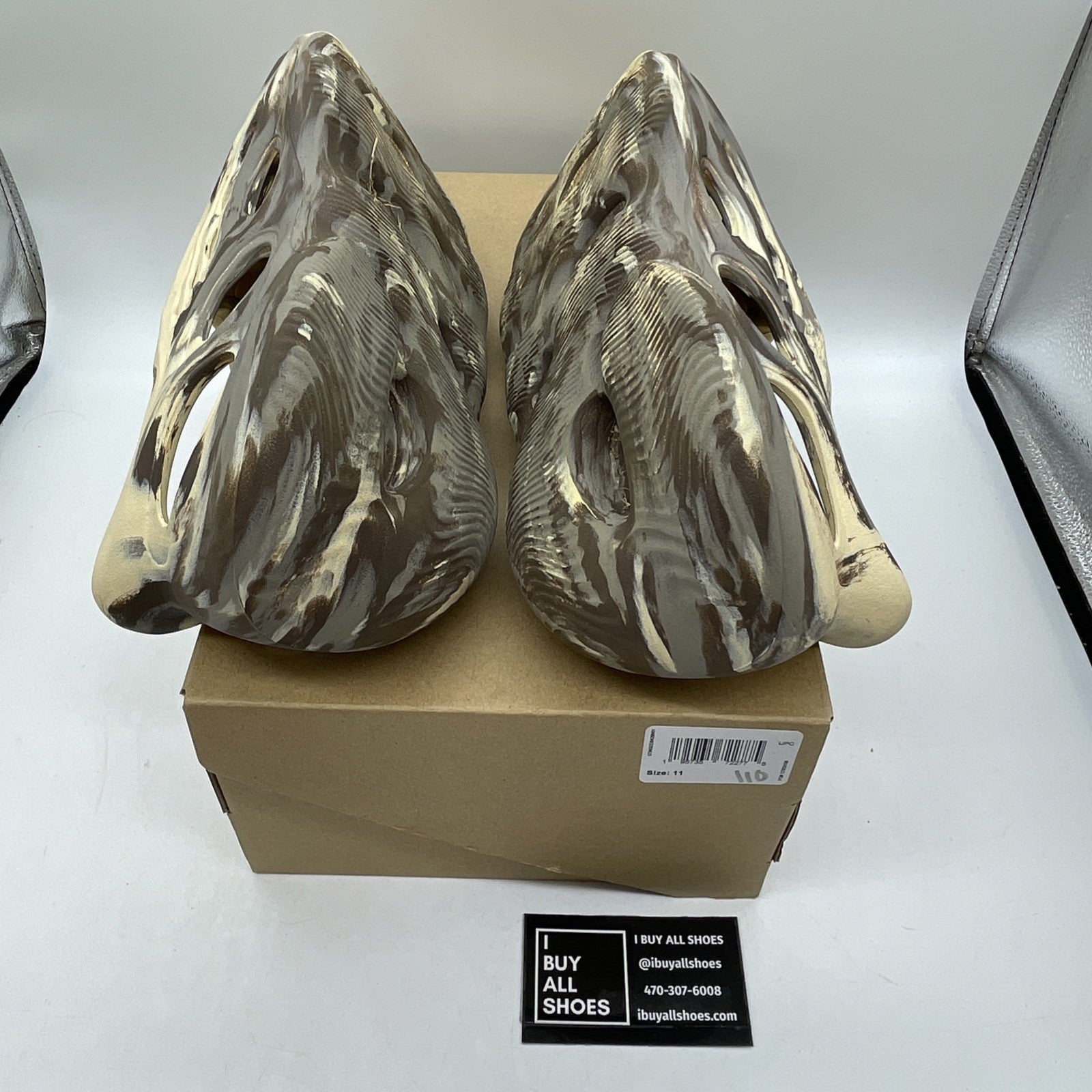 Size 11 - adidas Yeezy Foam RNNR MX Cream Clay Rubber (GX8774)