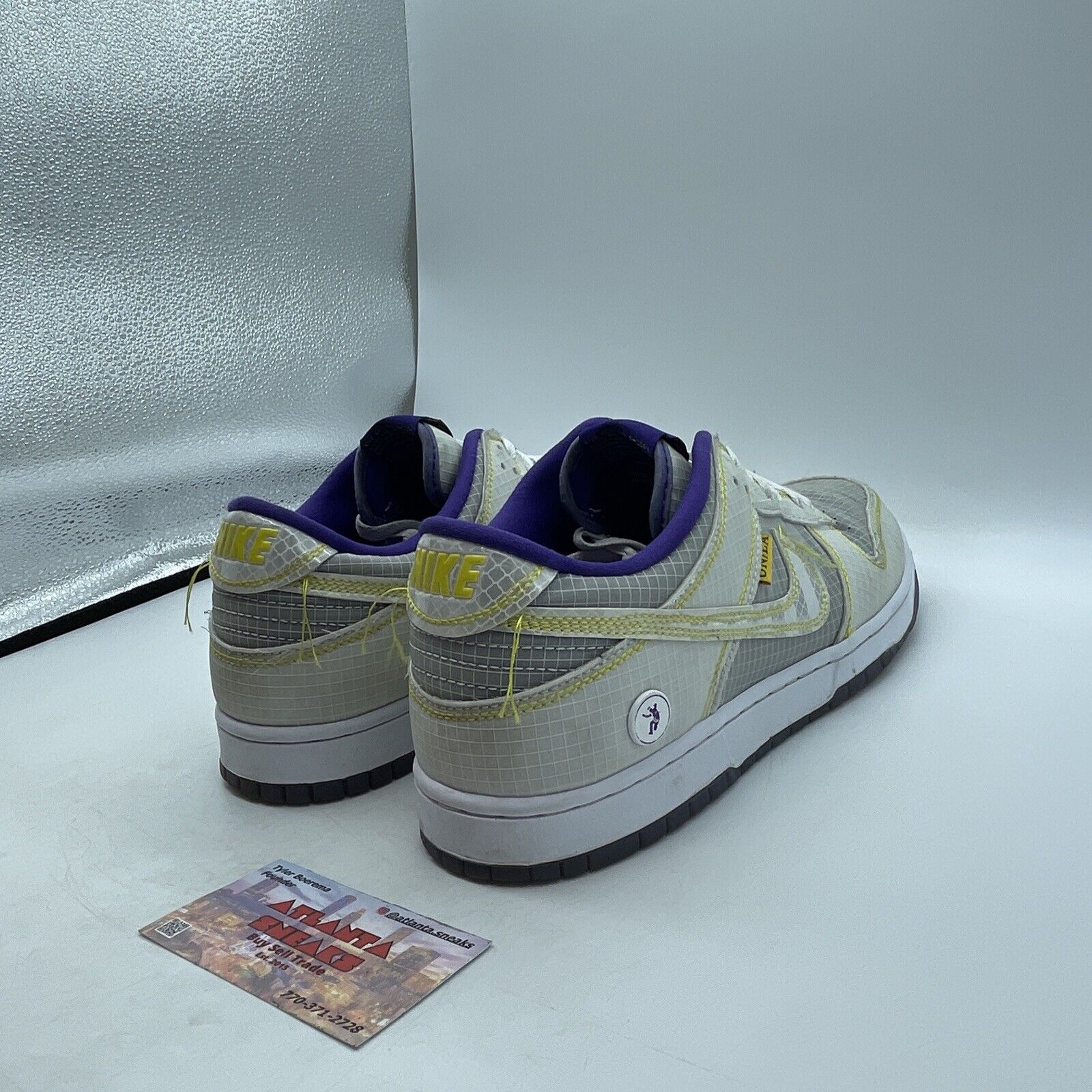 Size 11.5 - Nike Union LA x Dunk Low Passport Pack - Court Purple (DJ9649-500)