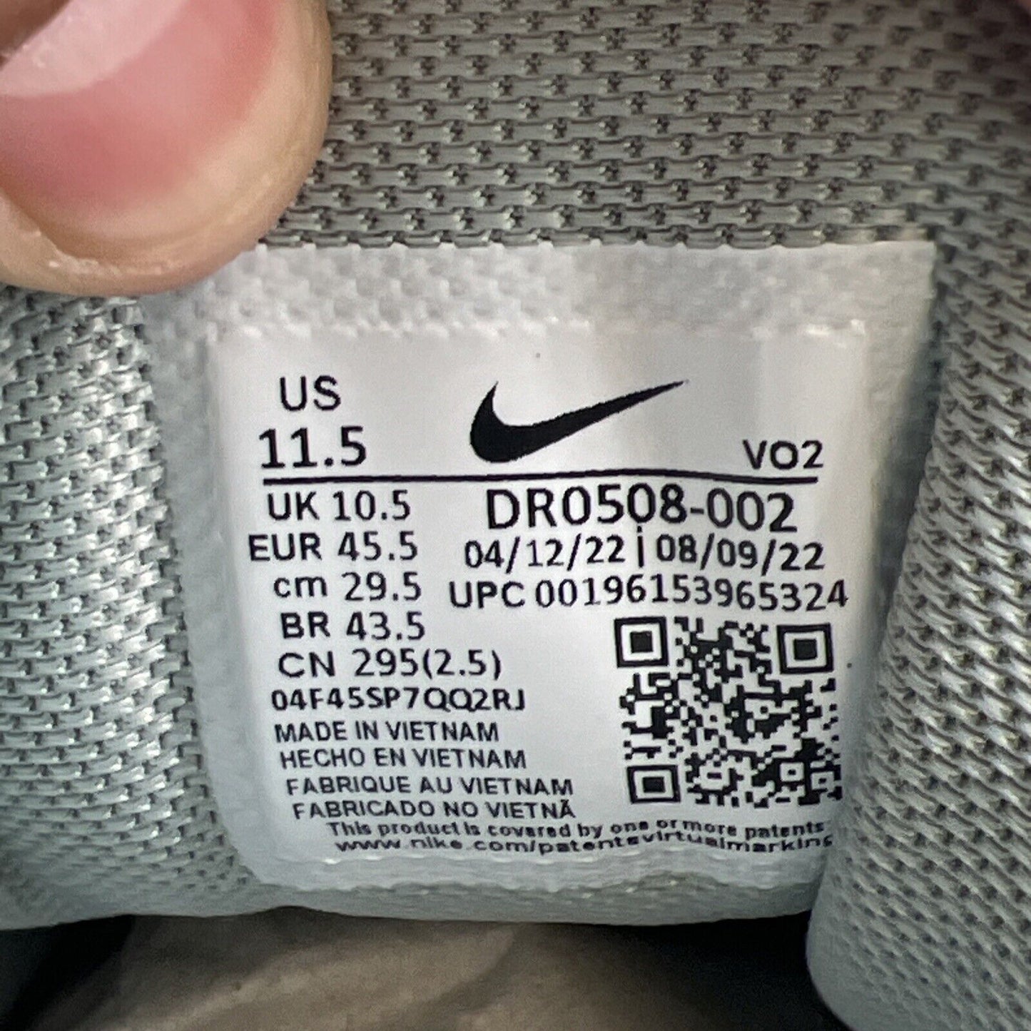 Size 11.5 - Nike NOCTA x Hot Step Air Terra Distant Regards (DR0508-002)