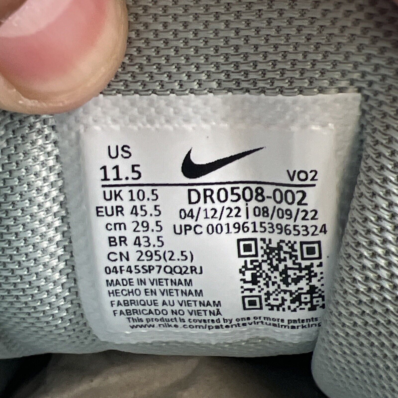 Size 11.5 - Nike NOCTA x Hot Step Air Terra Distant Regards (DR0508-002)