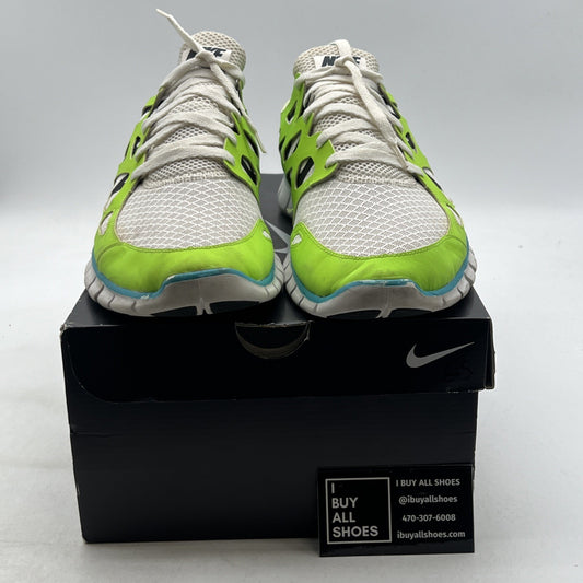 Size 13 - Nike Free Run 2 Apple Green Running Nike ID (466985-991)