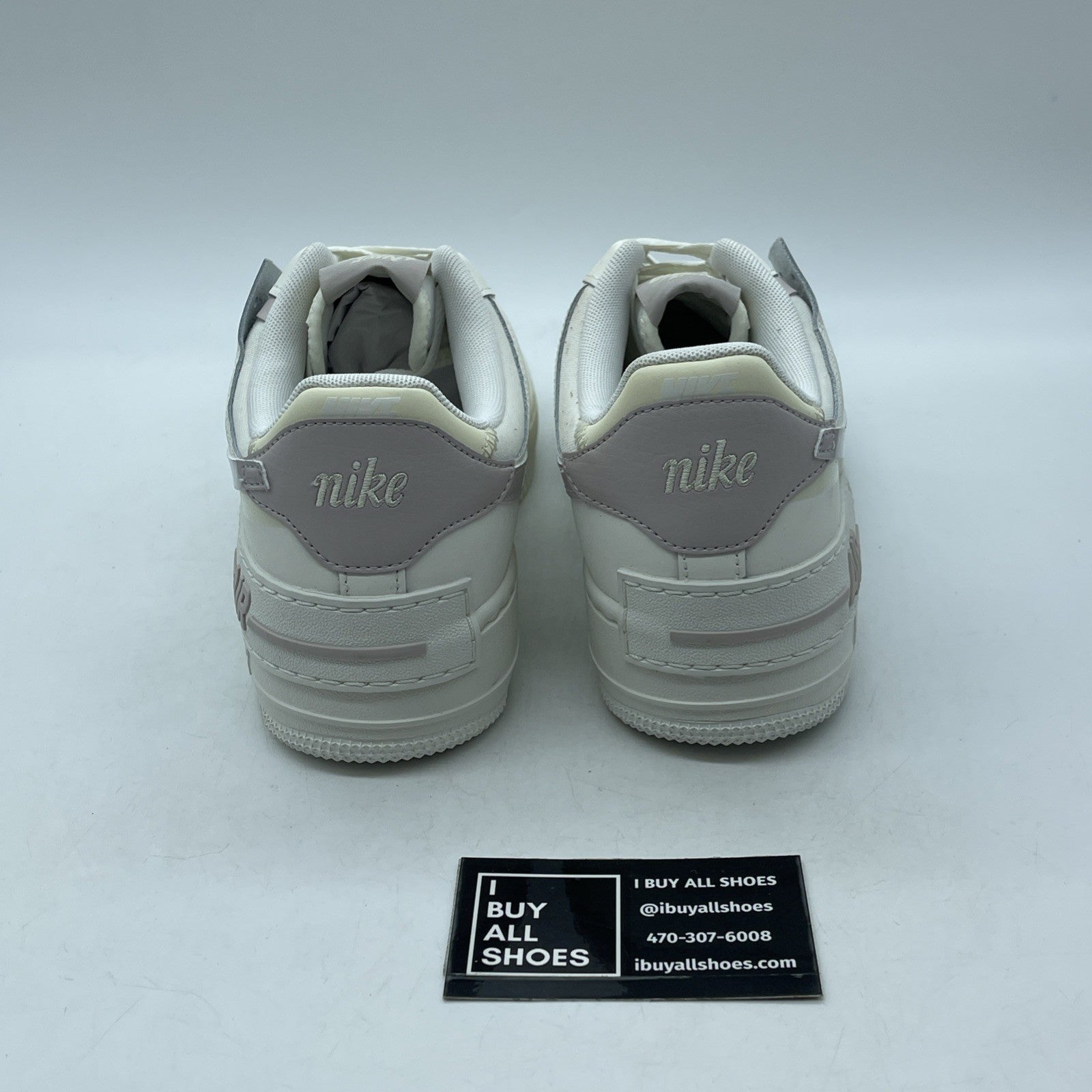 Size 9.5W - Nike Air Force 1 Shadow Sail Platinum Violet White (DZ1847-104)