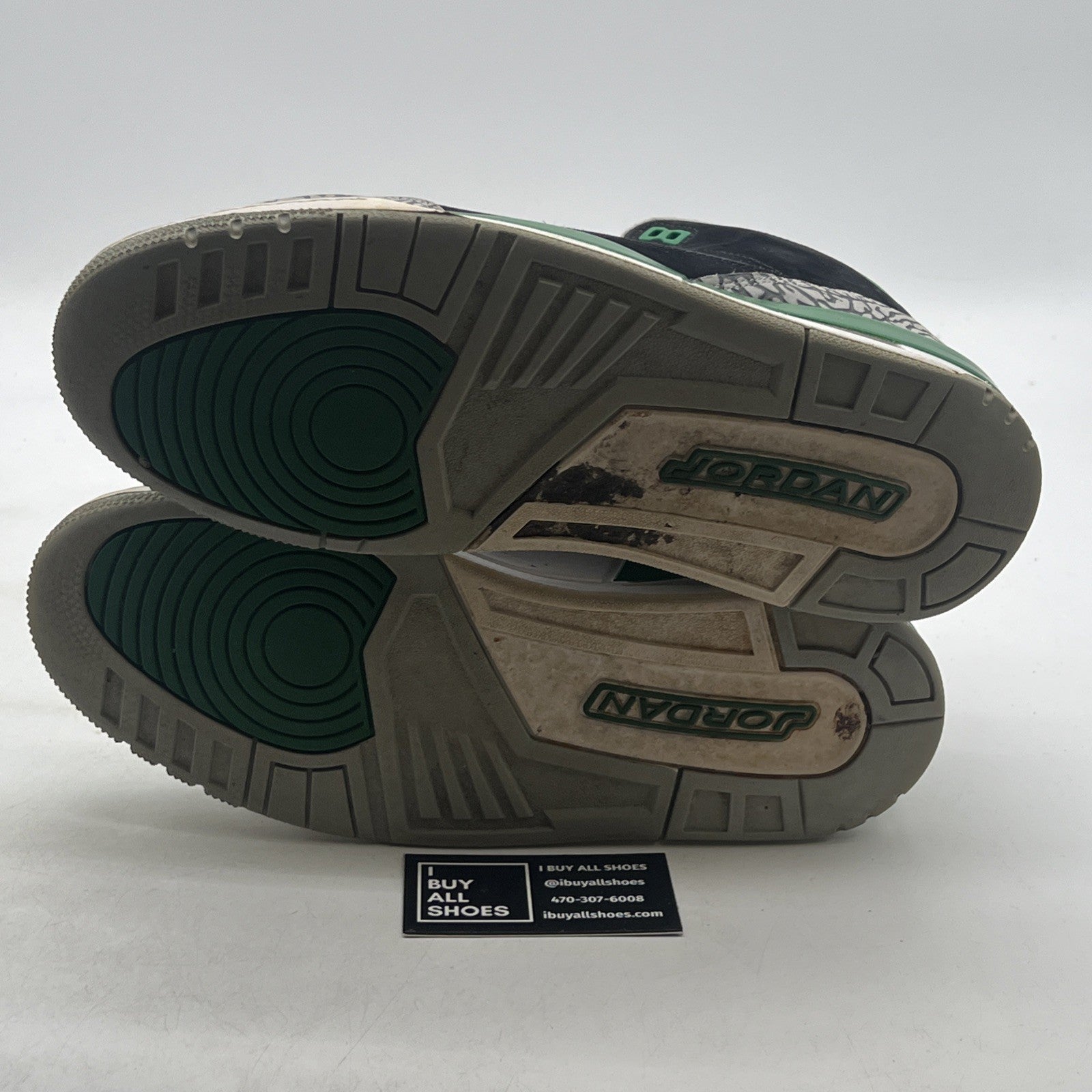 Size 11.5 - Air Jordan 3 Retro Mid Pine Green (CT8532-030)