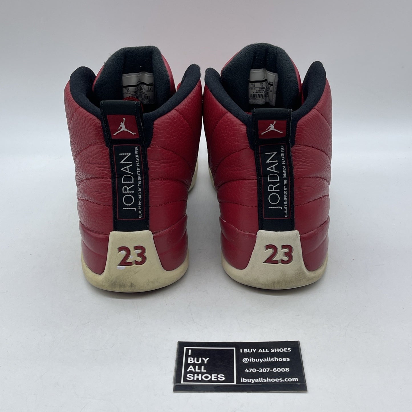 Size 13 - Air Jordan 12 Retro Gym Red (130690-600)