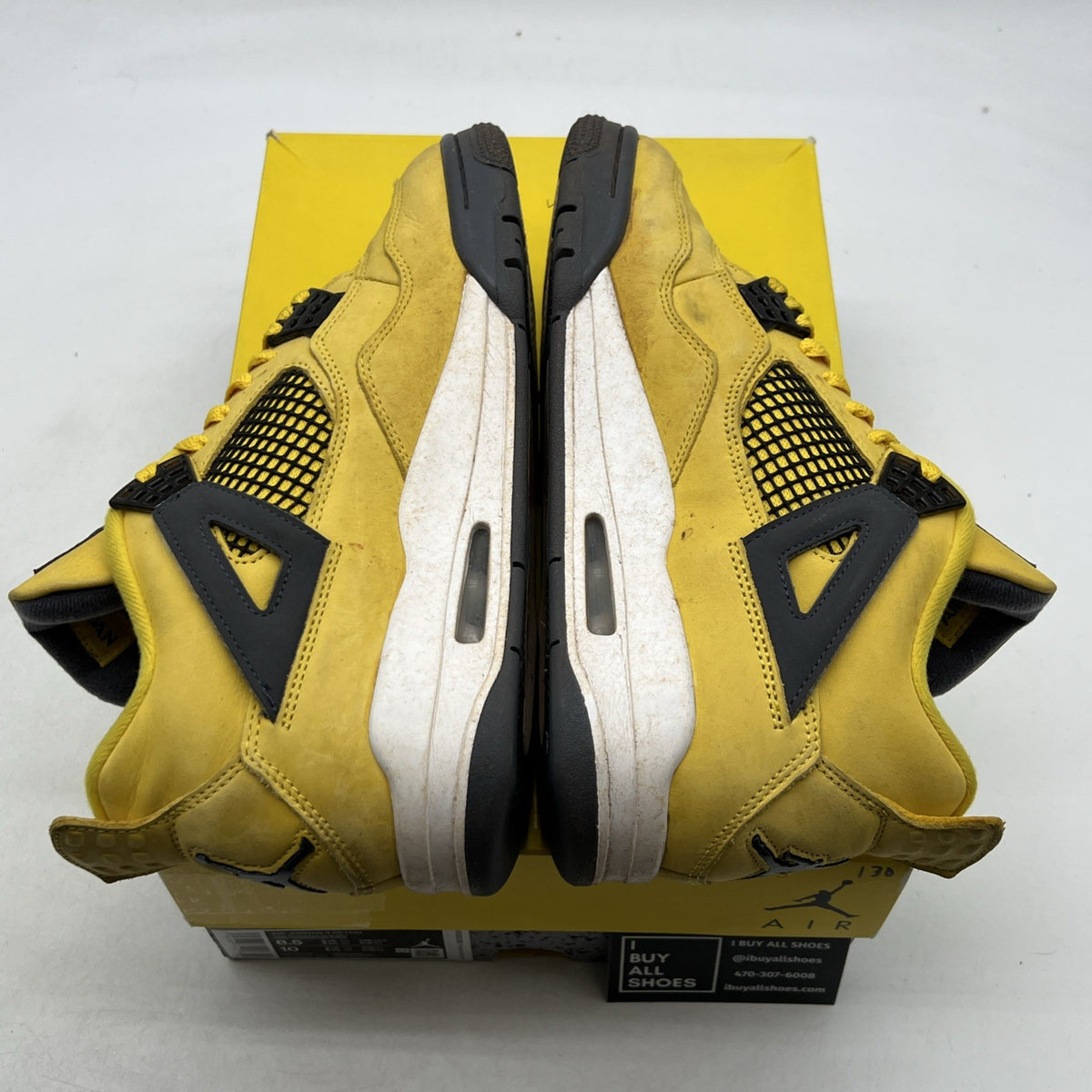 Size 8.5 - Air Jordan 4 Retro Mid Lightning (CT8527-700)