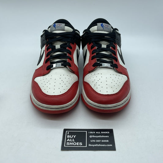Size 10.5 - Nike Dunk Low EMB x NBA 75th Anniversary - Bulls 2021 (DD3363-100)