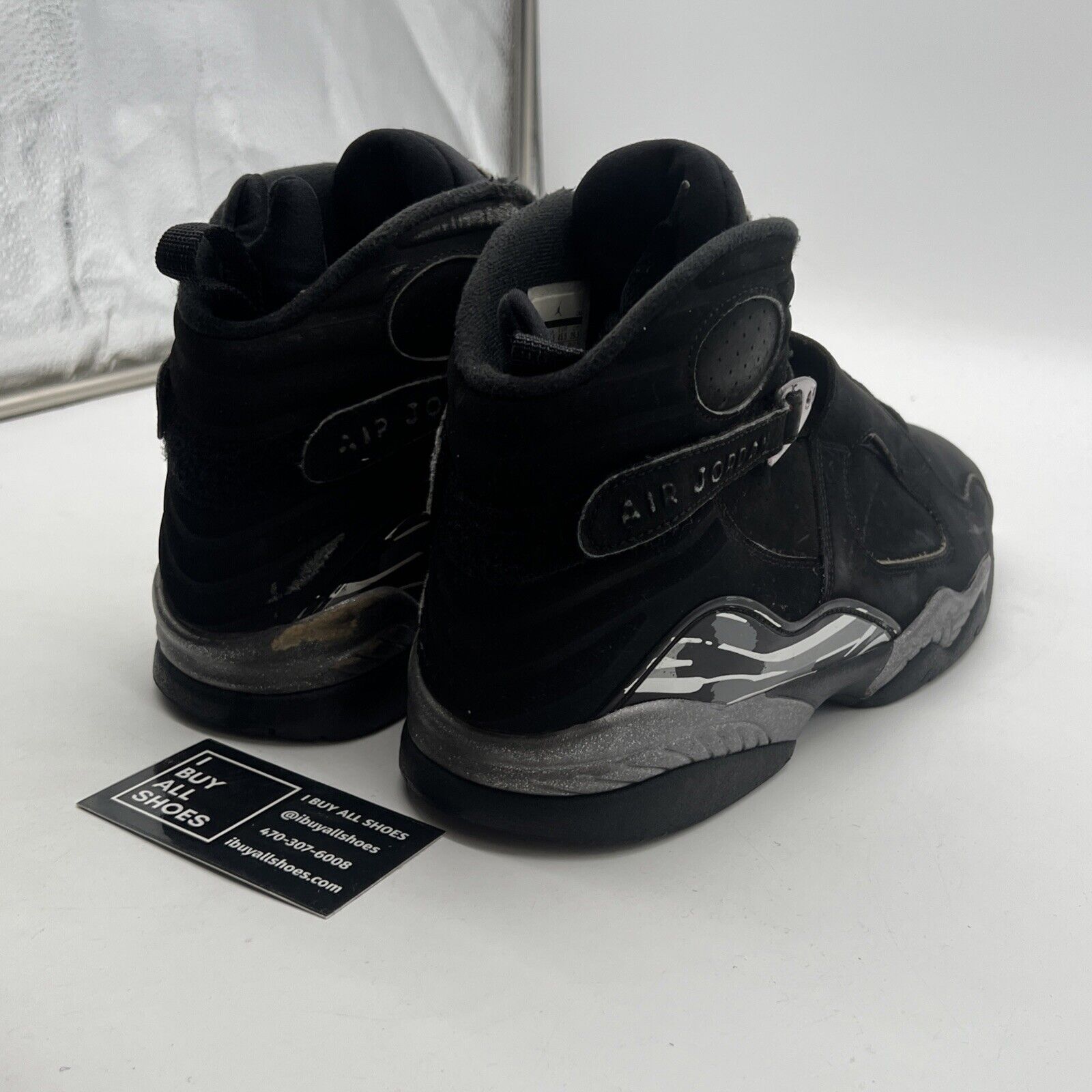Size 11.5 - Air Jordan 8 Retro 2015 Chrome (305381-003)