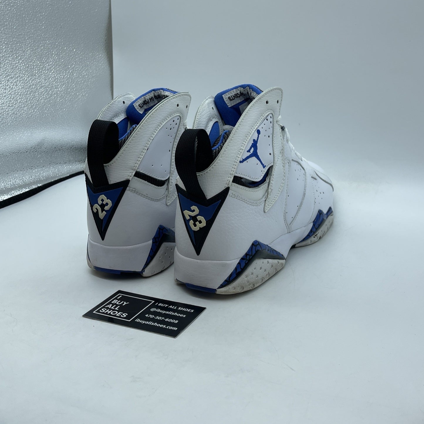 Size 9 - Air Jordan 7 Retro DMP Orlando Blue White Leather (304775-161)