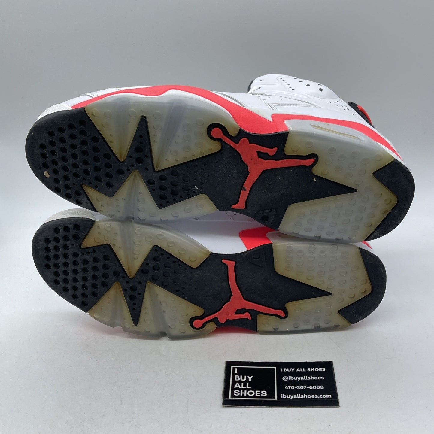 Size 11.5 - Air Jordan 6 Retro 2014 White Infrared (384664-123)
