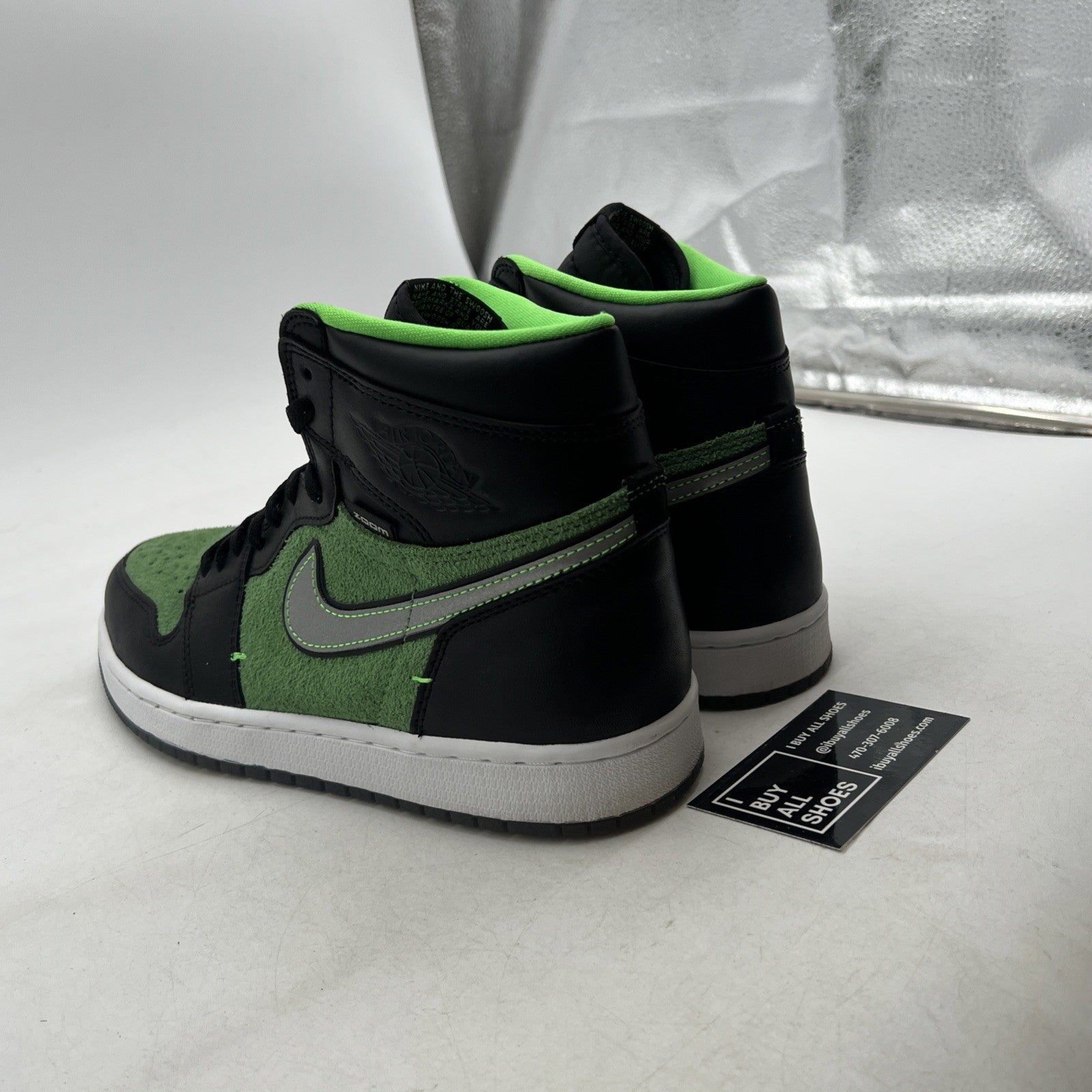Size 9 - Air Jordan 1 Zoom High Zen Green (CK6637-002)
