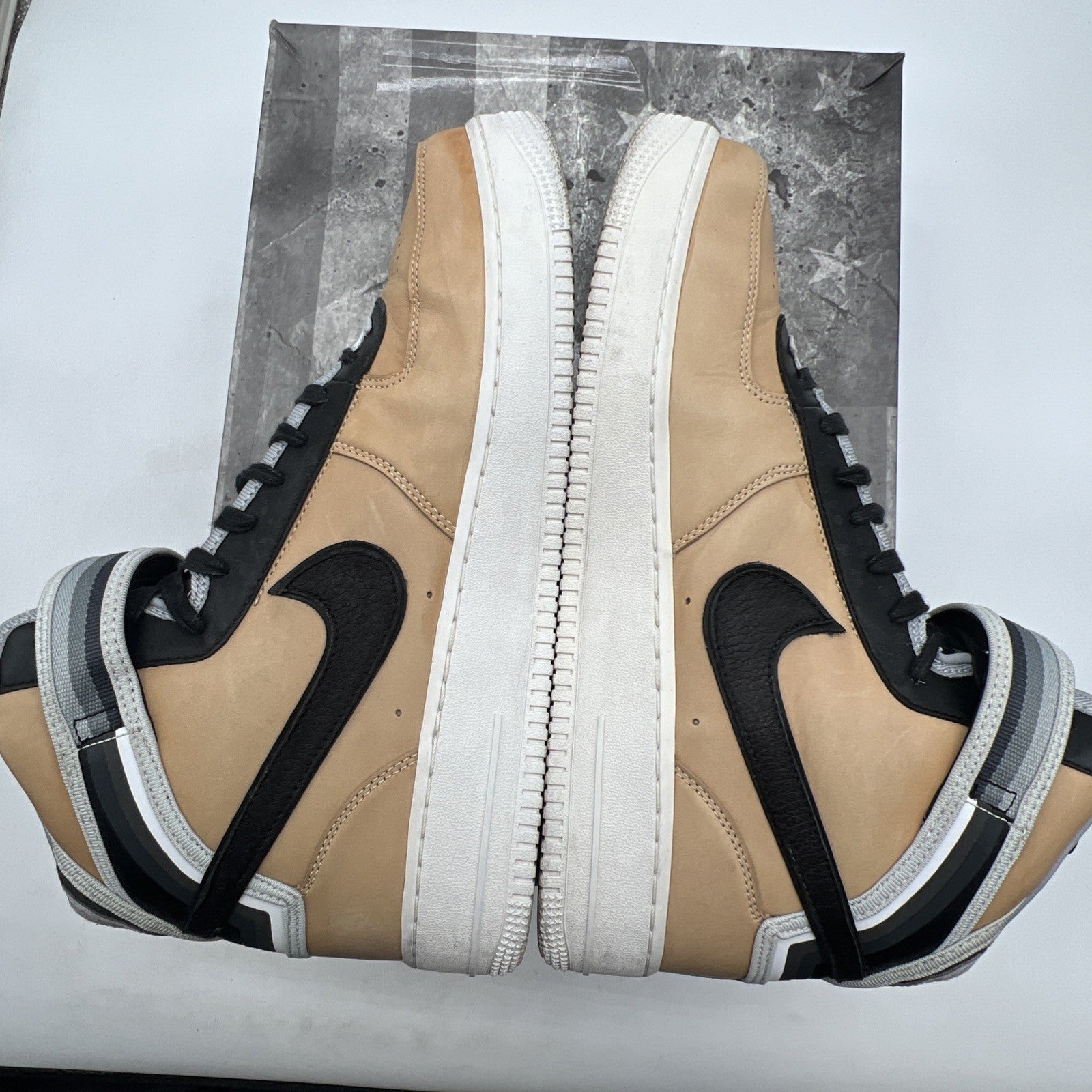 Size 12.5 - Nike Air Force 1 Sp/Tisci Mid Tisci (677130-200)