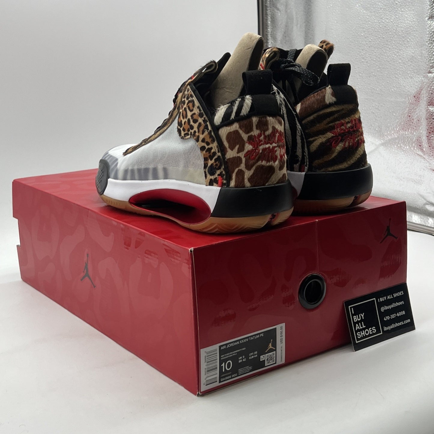 Size 10 - Jayson Tatum x Air Jordan 34 Welcome To The Zoo (DA1899-900)