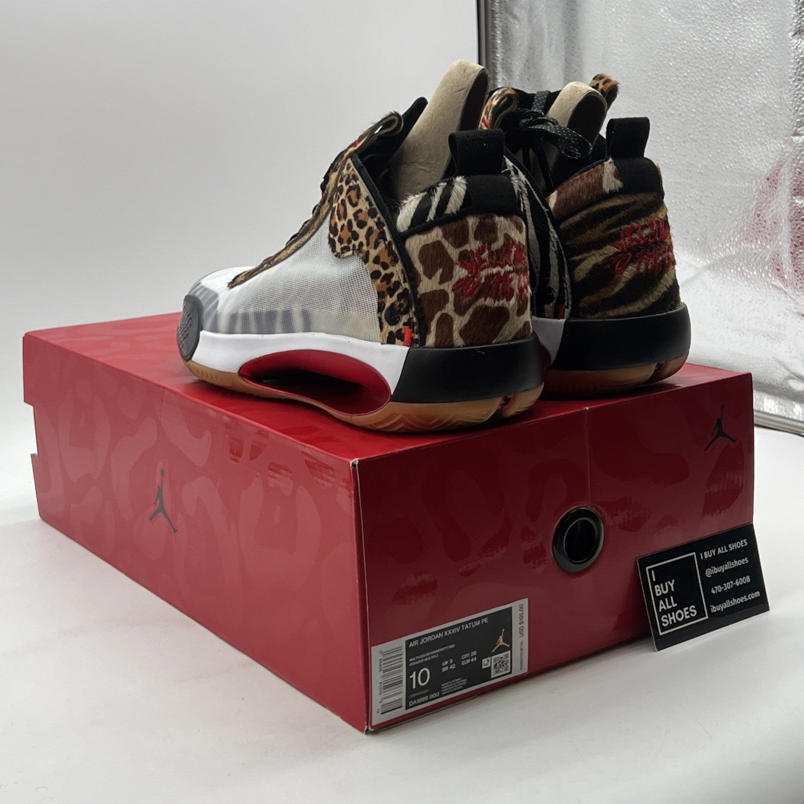 Size 10 - Jayson Tatum x Air Jordan 34 Welcome To The Zoo (DA1899-900)