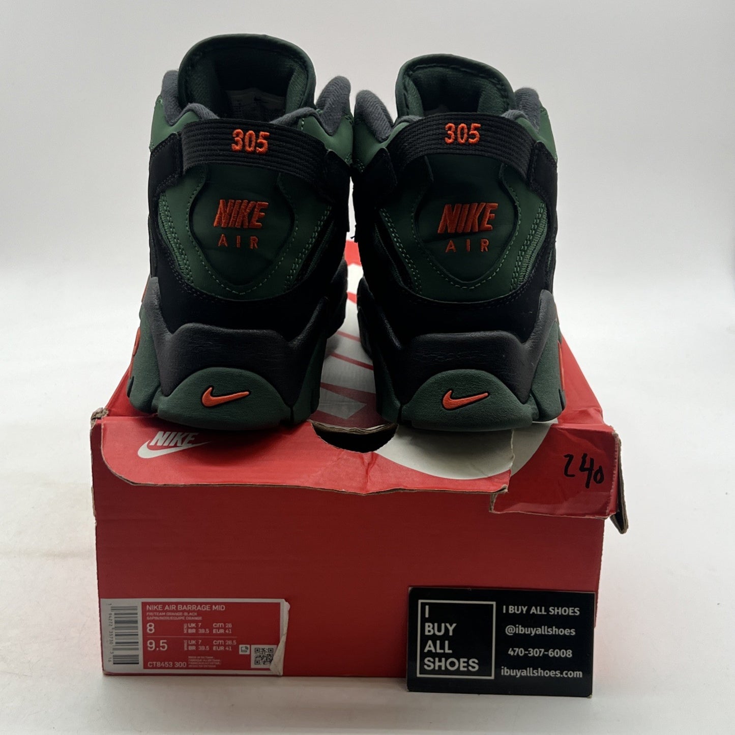 Size 8 - Nike Air Barrage Mid Super Bowl LIV (CT8453-300)