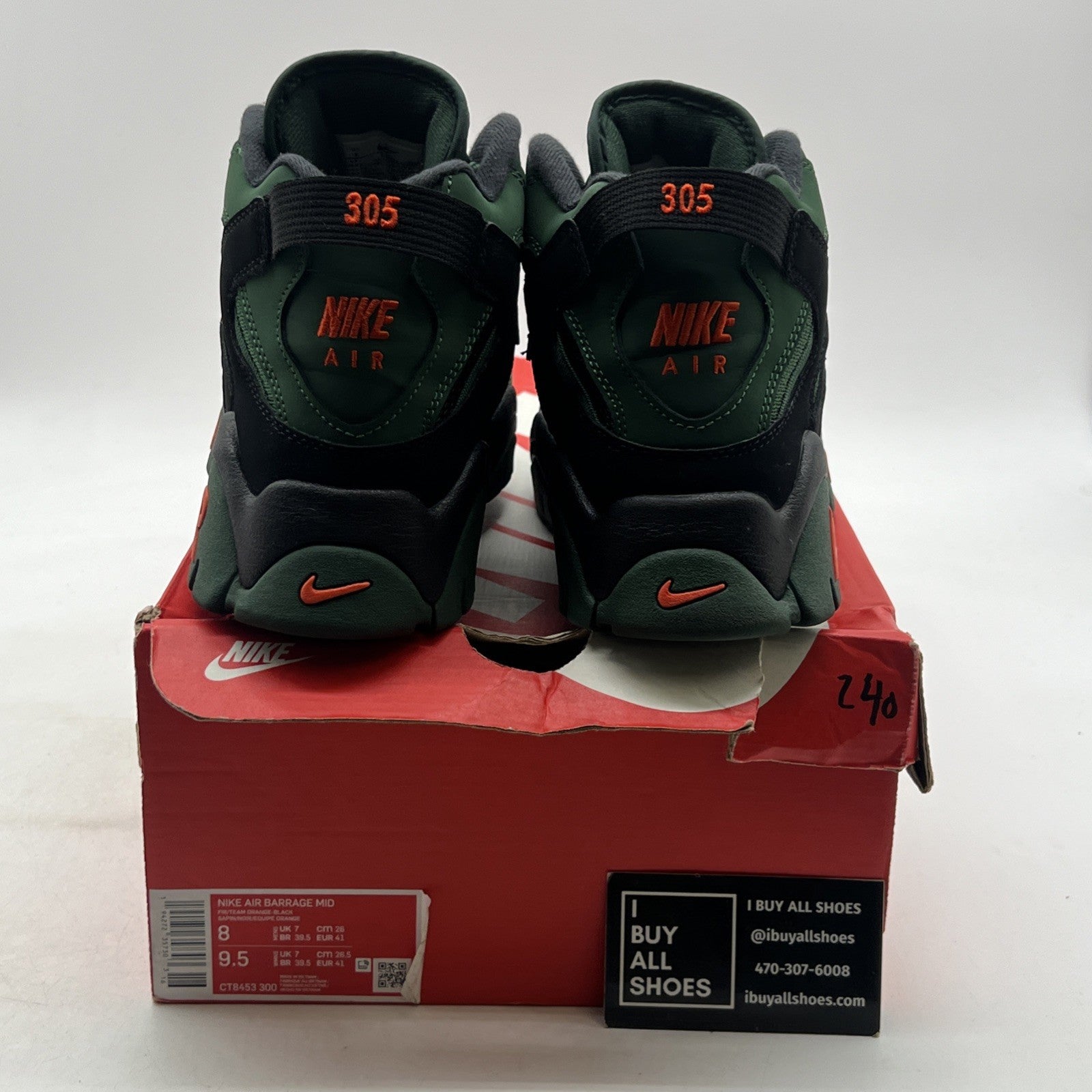 Size 8 - Nike Air Barrage Mid Super Bowl LIV (CT8453-300)