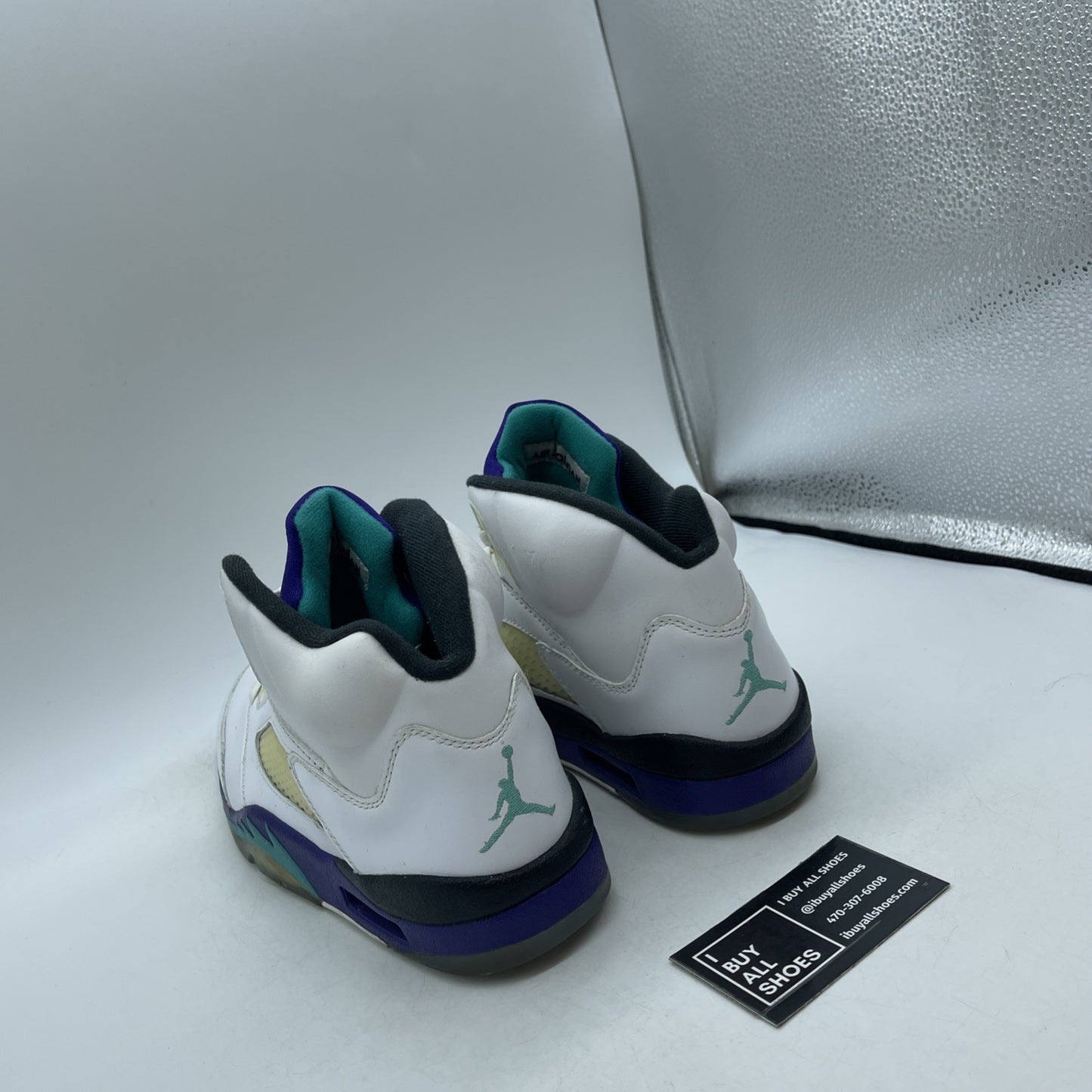 Size 8.5 - Air Jordan 5 Retro Grape 2013 (136027-108)