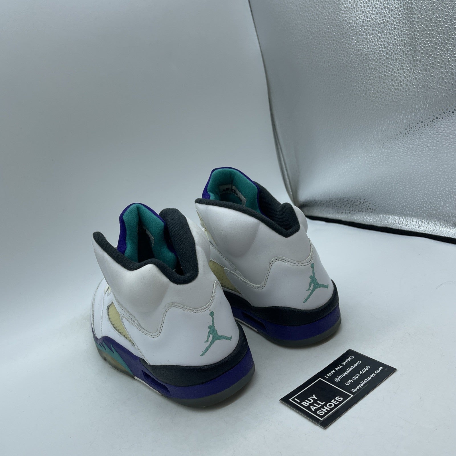 Size 8.5 - Air Jordan 5 Retro Grape 2013 (136027-108)