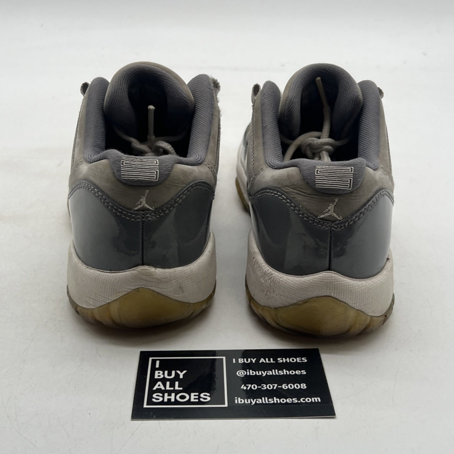 Size 5.5Y - Air Jordan 11 Retro Low Cool Grey 2018 (528896-003)