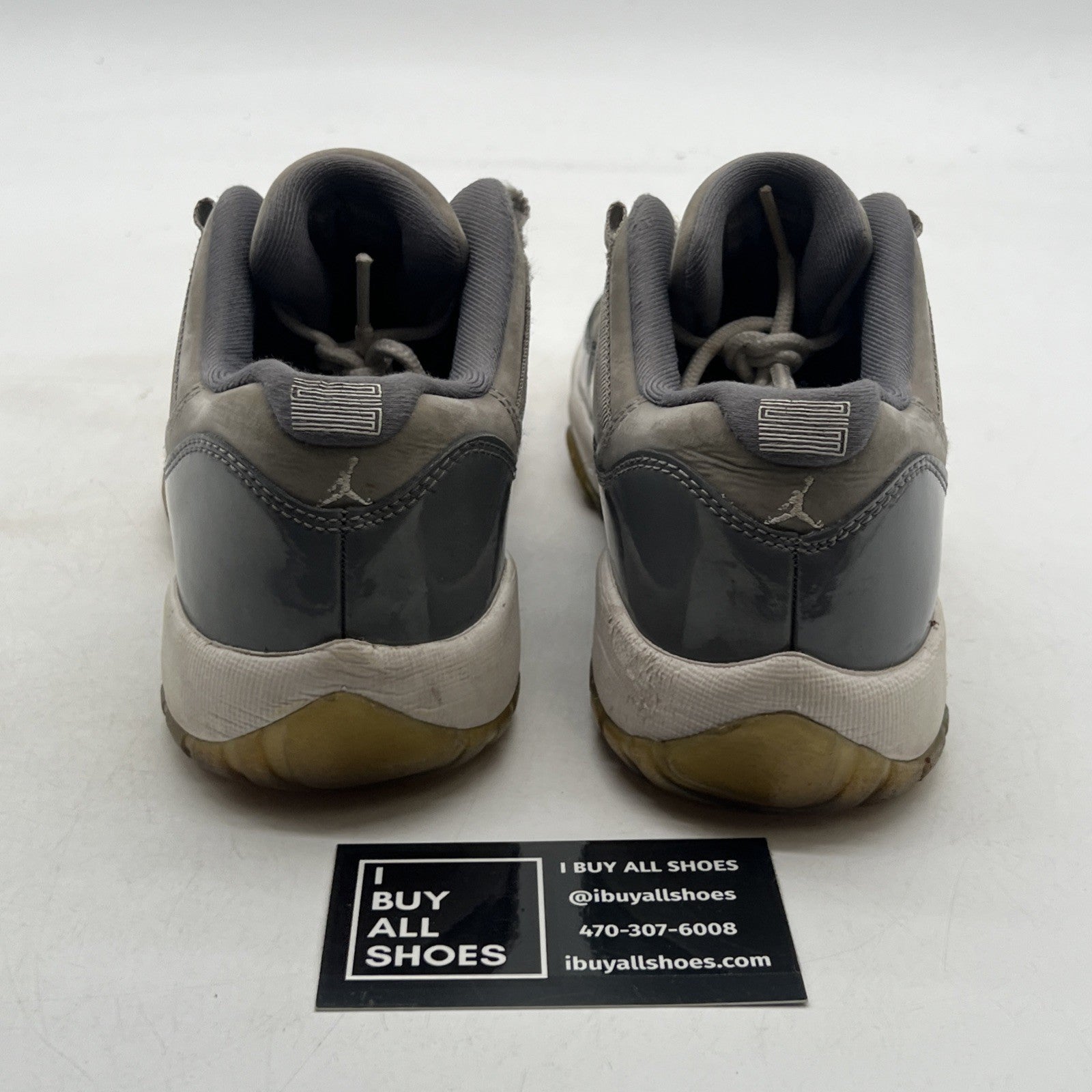 Size 5.5Y - Air Jordan 11 Retro Low Cool Grey 2018 (528896-003)