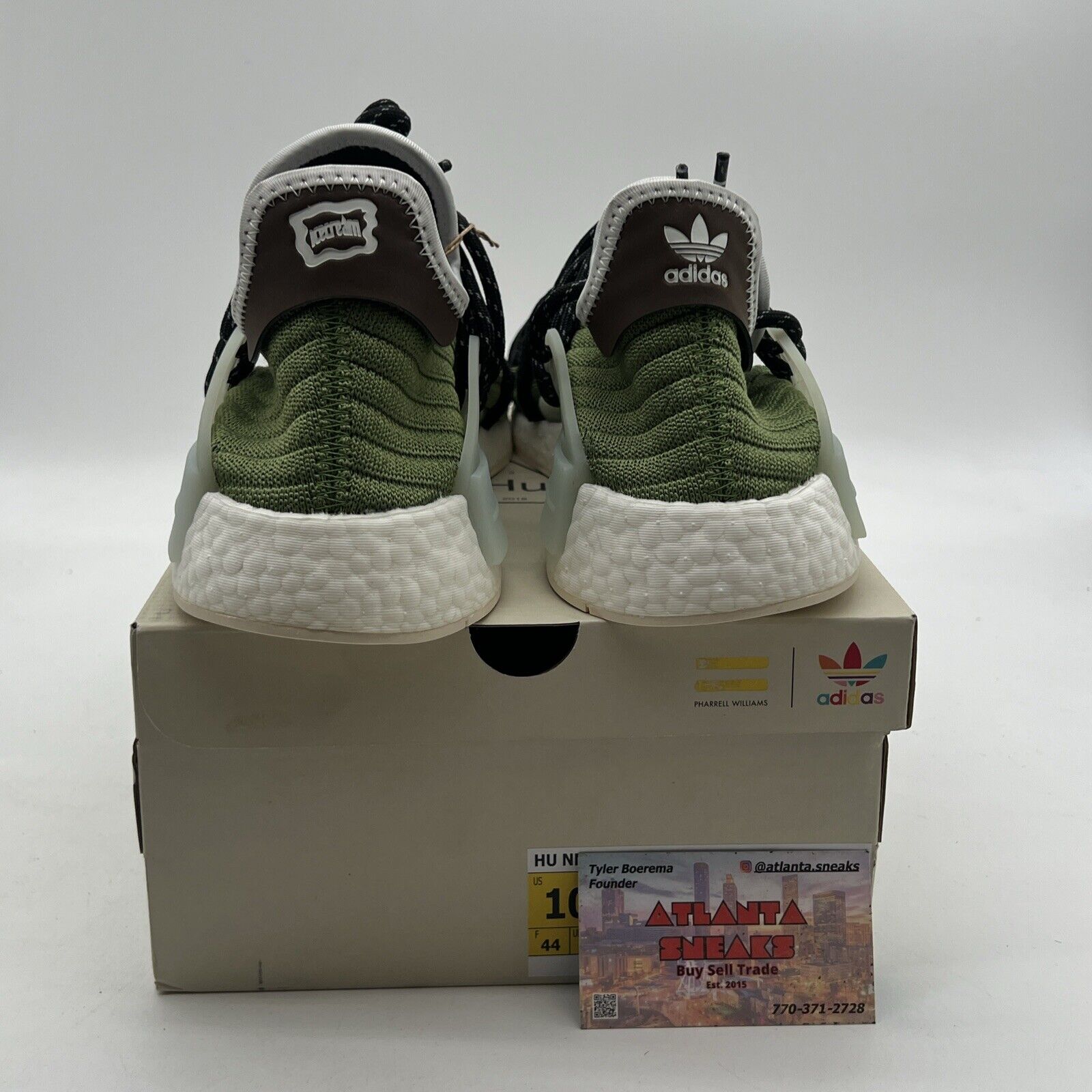 Size 10 - adidas BBC Ice Cream x Pharrell x NMD Human Race Running Dog (GZ1664)