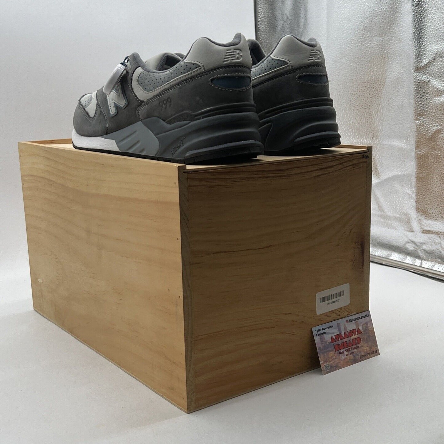 Size 12-New Balance Ronnie Fieg x 999 Steel Blue (ML999RF1) (Matching Outfit XL)