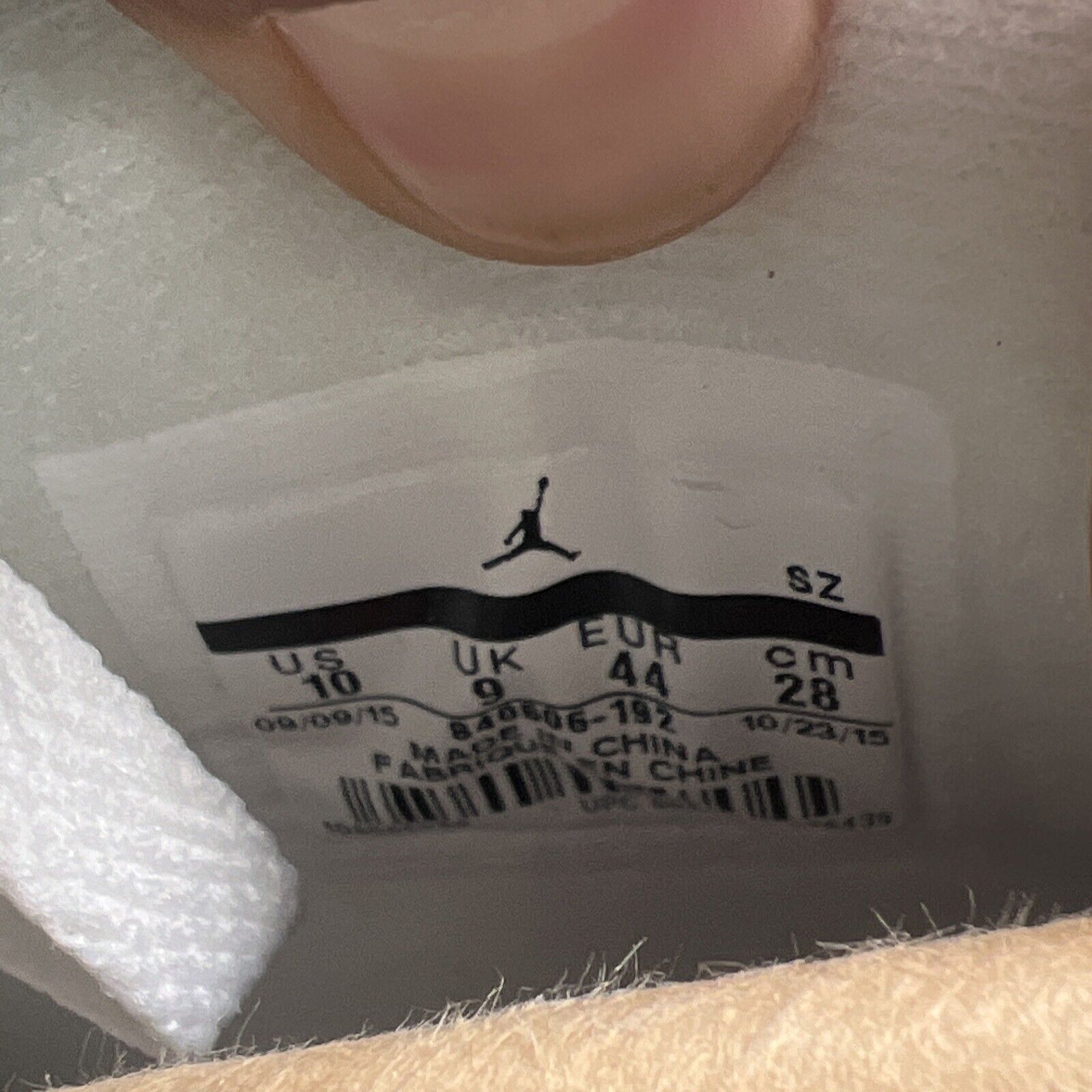 Size 10 - Air Jordan 4 Retro OG Mid White Cement (840606-192)