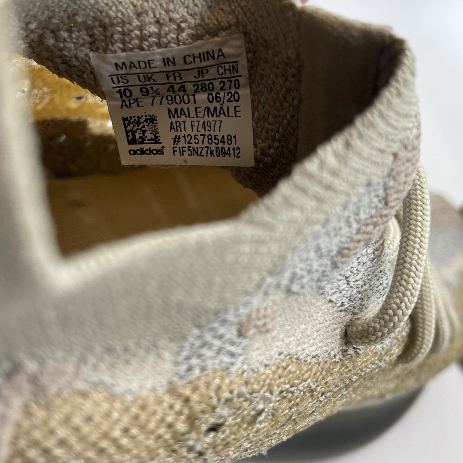 Size 10 - adidas Yeezy Boost 380 Pepper Reflective Grey (FZ4977)