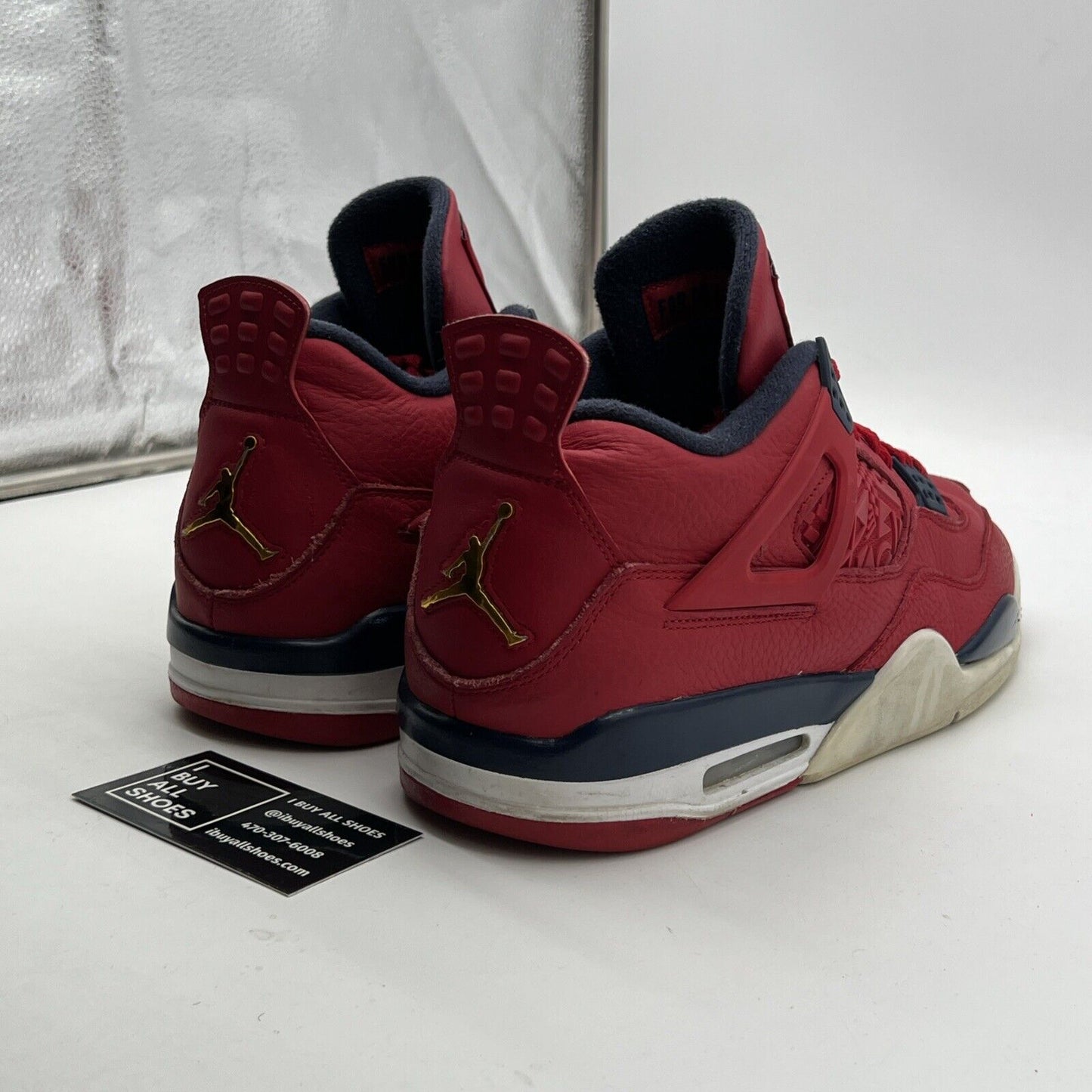 Size 12.5 - Air Jordan 4 Retro FIBA (CL1184-617)