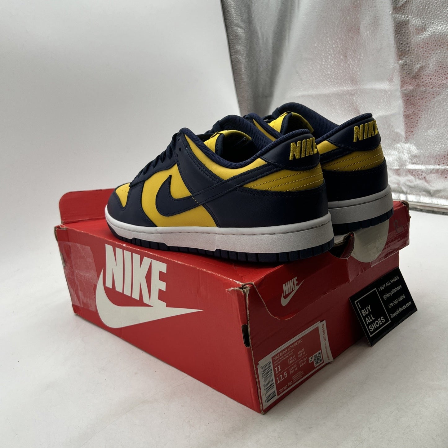 Size 11 - Nike Dunk Low Michigan 2021 (DD1391-700)