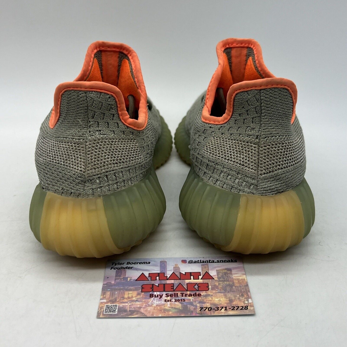 Size 4.5 - adidas Yeezy Boost 350 V2 Desert Sage Grey (FX9035)