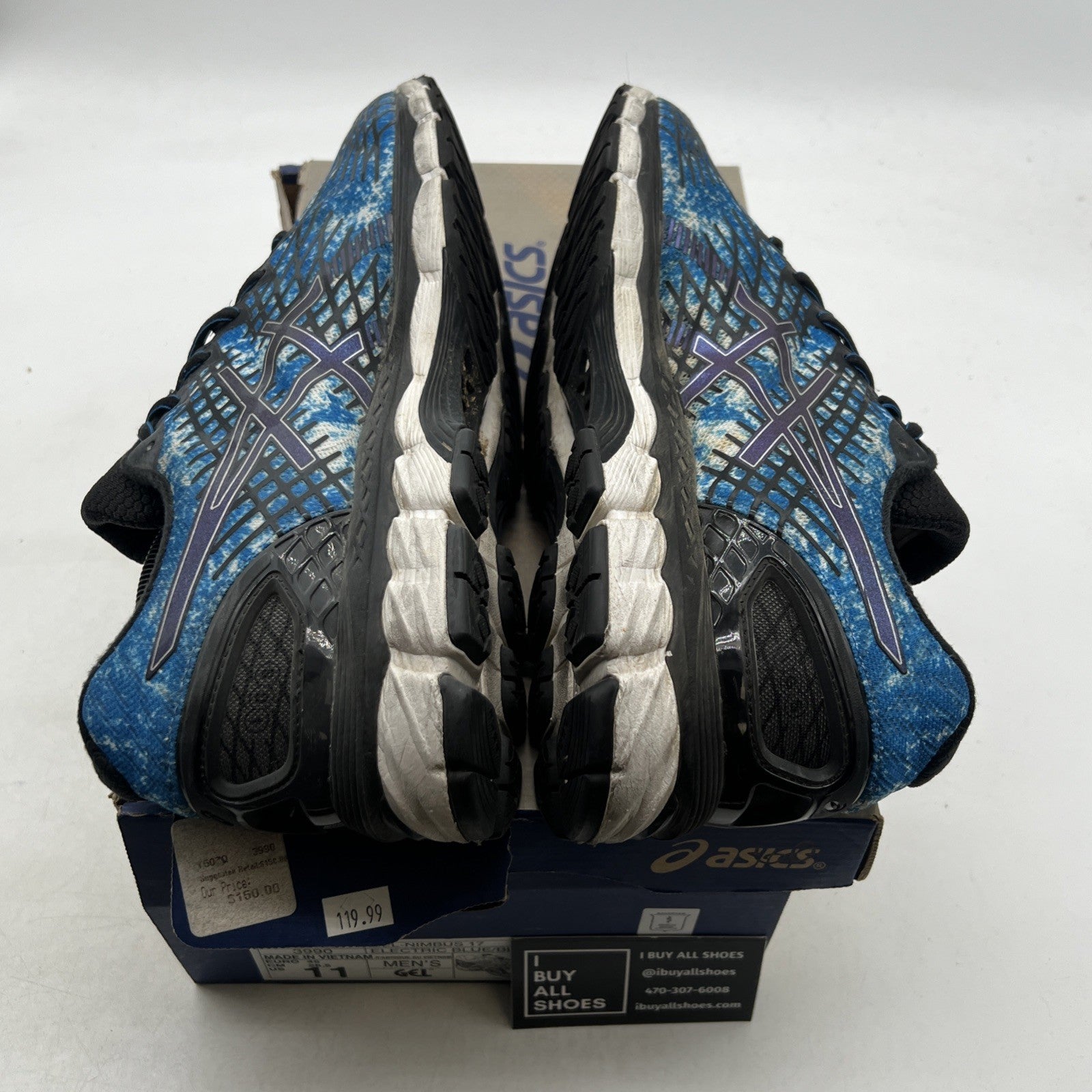 Size 11 - ASICS Gel Nimbus Mens Shoes (T507Q-3990)
