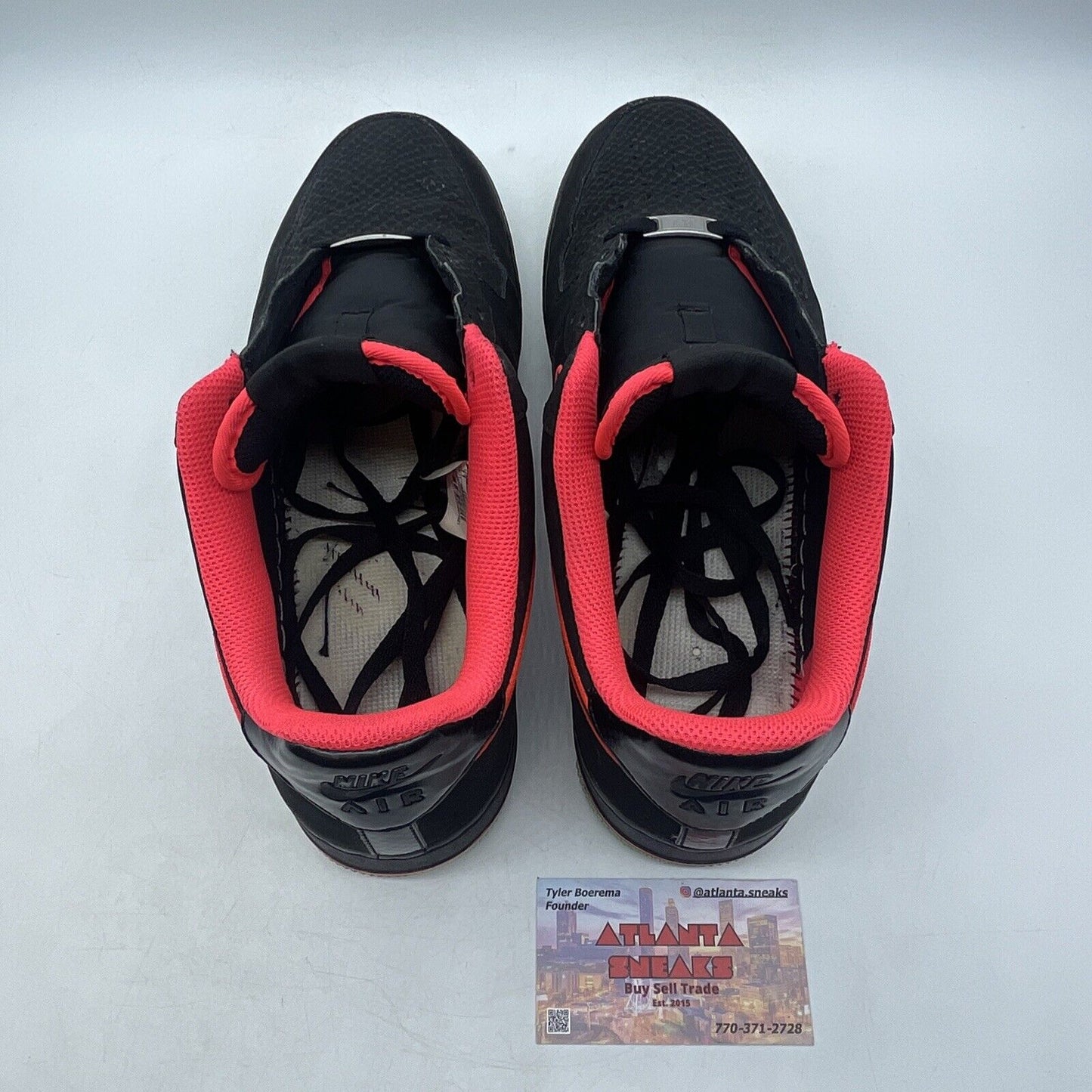 Size 11 - Nike Air Force 1 Yeezy Pink Black Suede (488298-048)