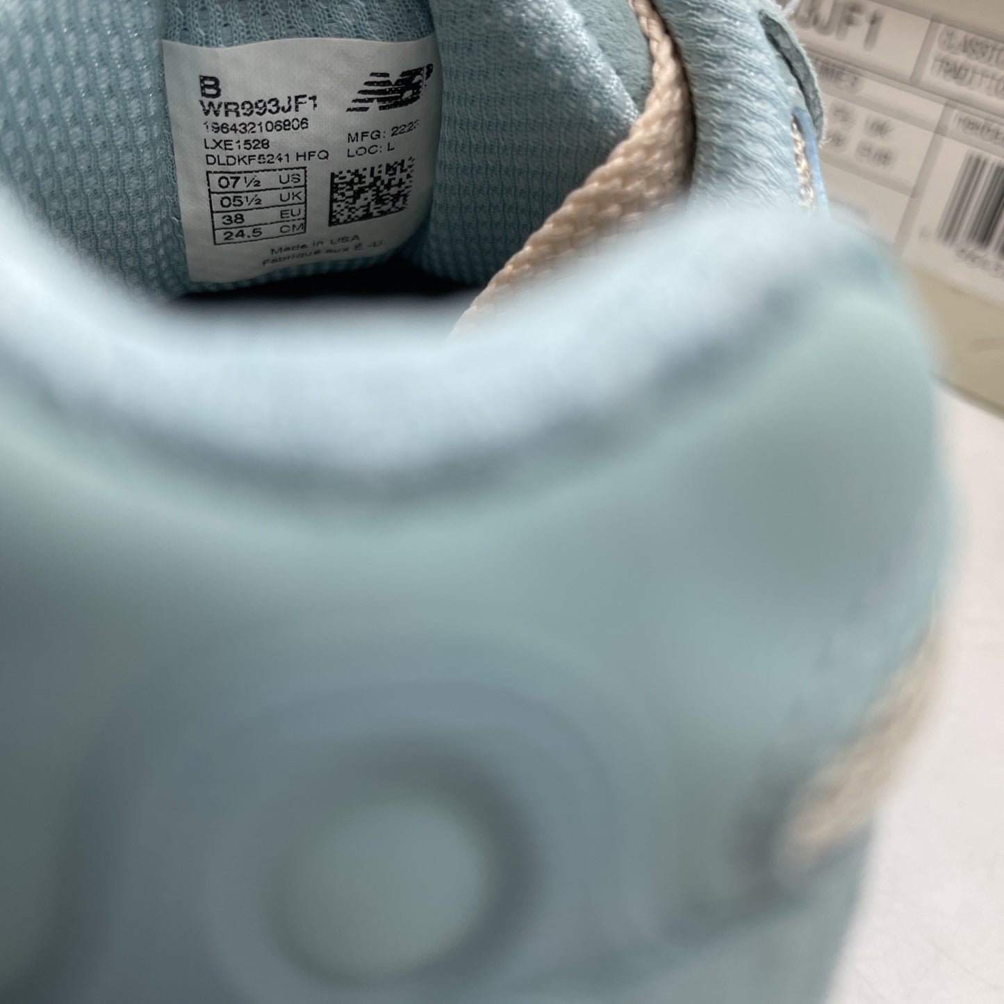 Size 7.5 - Joe Freshgoods x New Balance 993 Made in USA Performance Art  Arctic