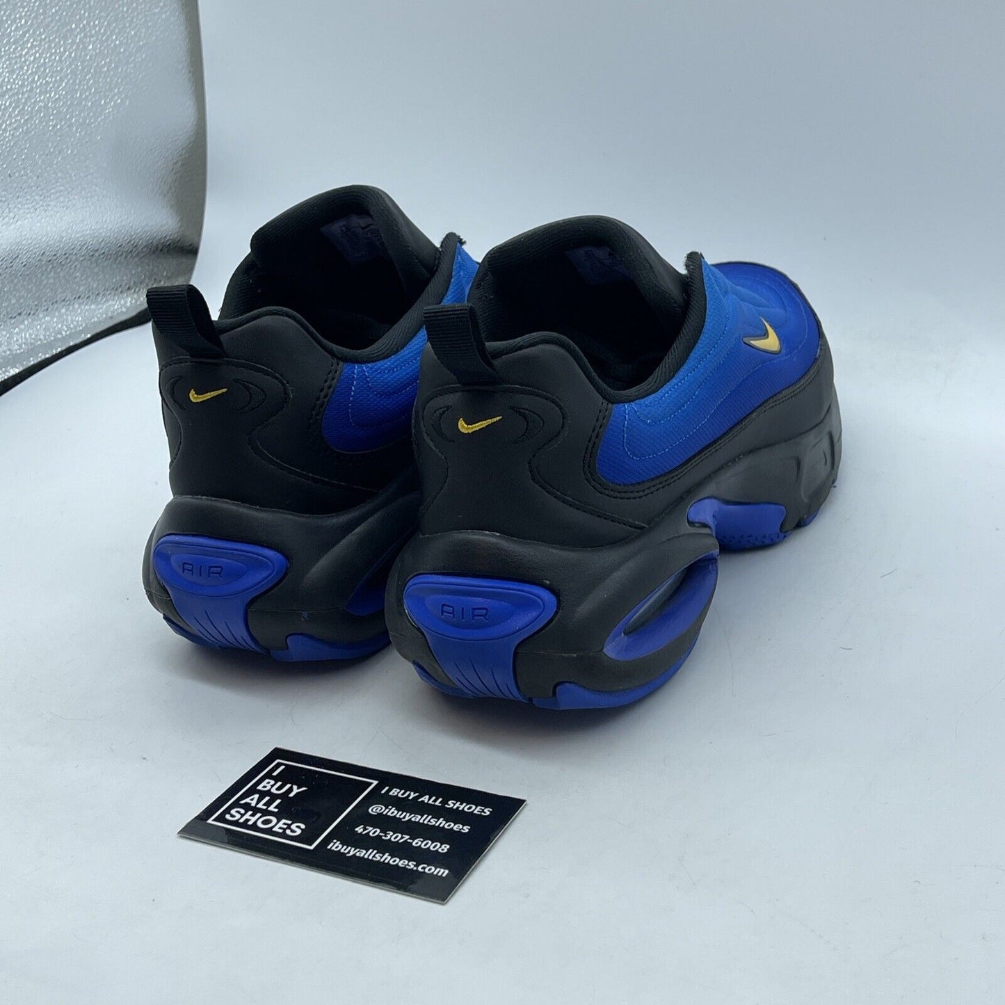 Size 9W - Nike Air Max Portal Racer Blue Blue Black Suede Leather (HF3053-005)