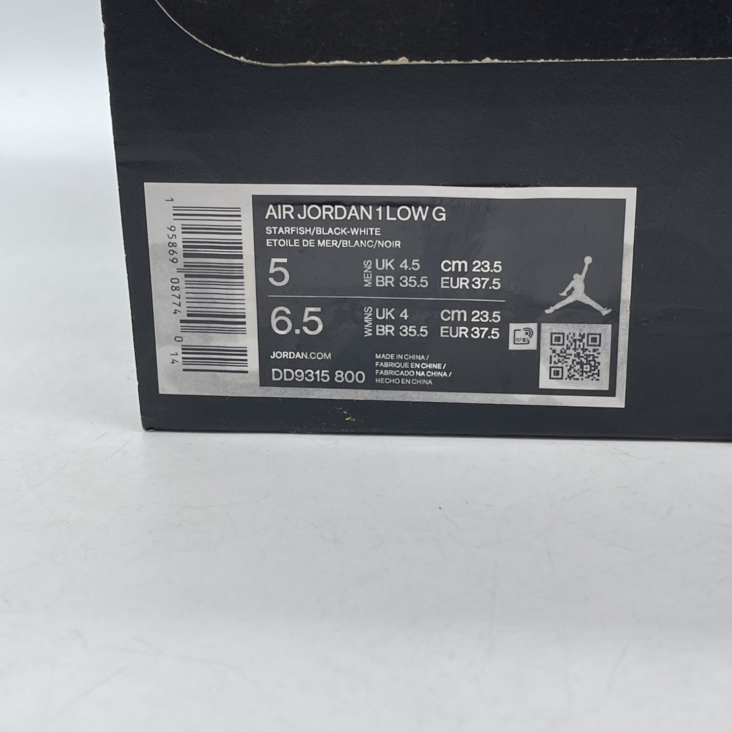 Size 5 - Jordan 1 Low Golf Shattered Backboard 2022 Suede Leather (DD9315-800)