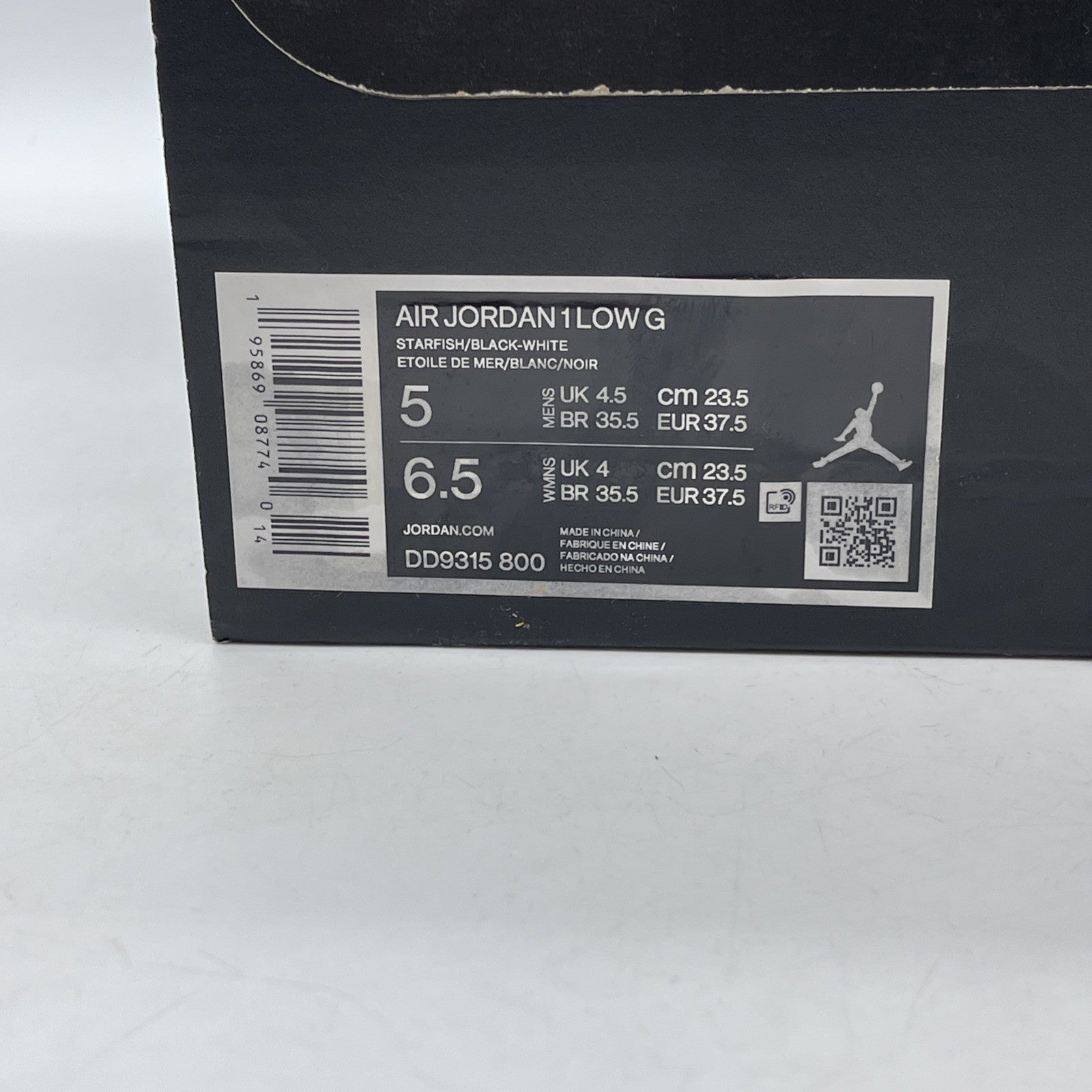 Size 5 - Jordan 1 Low Golf Shattered Backboard 2022 Suede Leather (DD9315-800)