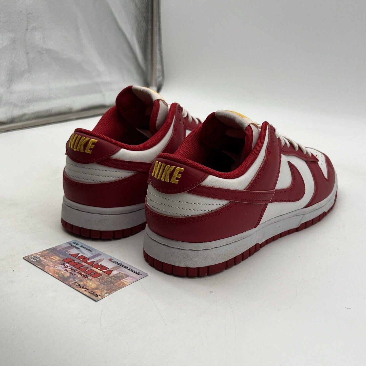 Size 8.5 - Nike Dunk Low Gym Red (DD139-602)