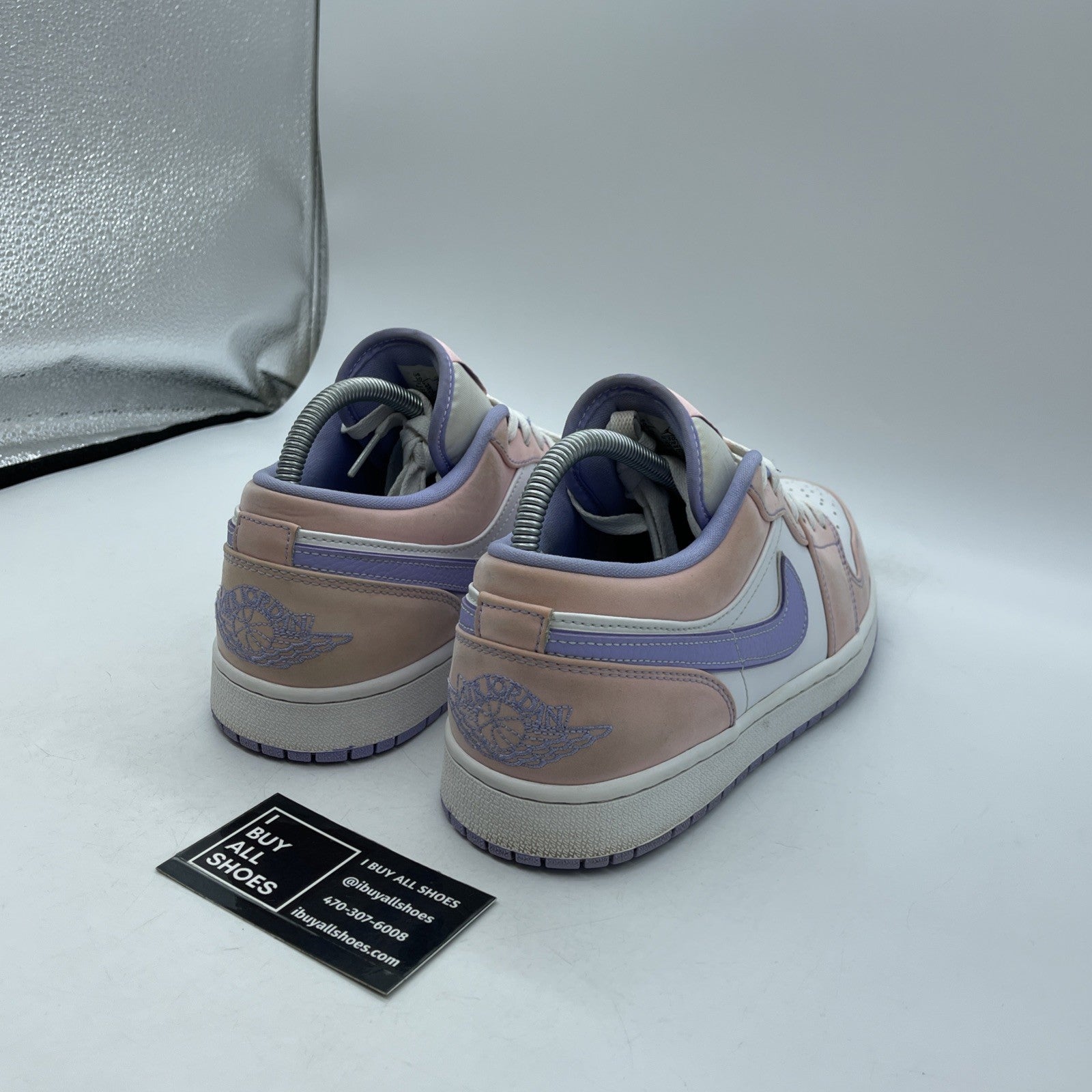 Size 10 - Air Jordan 1 SE Low Arctic Punch Pink White Suede Leather (CK3022-600)