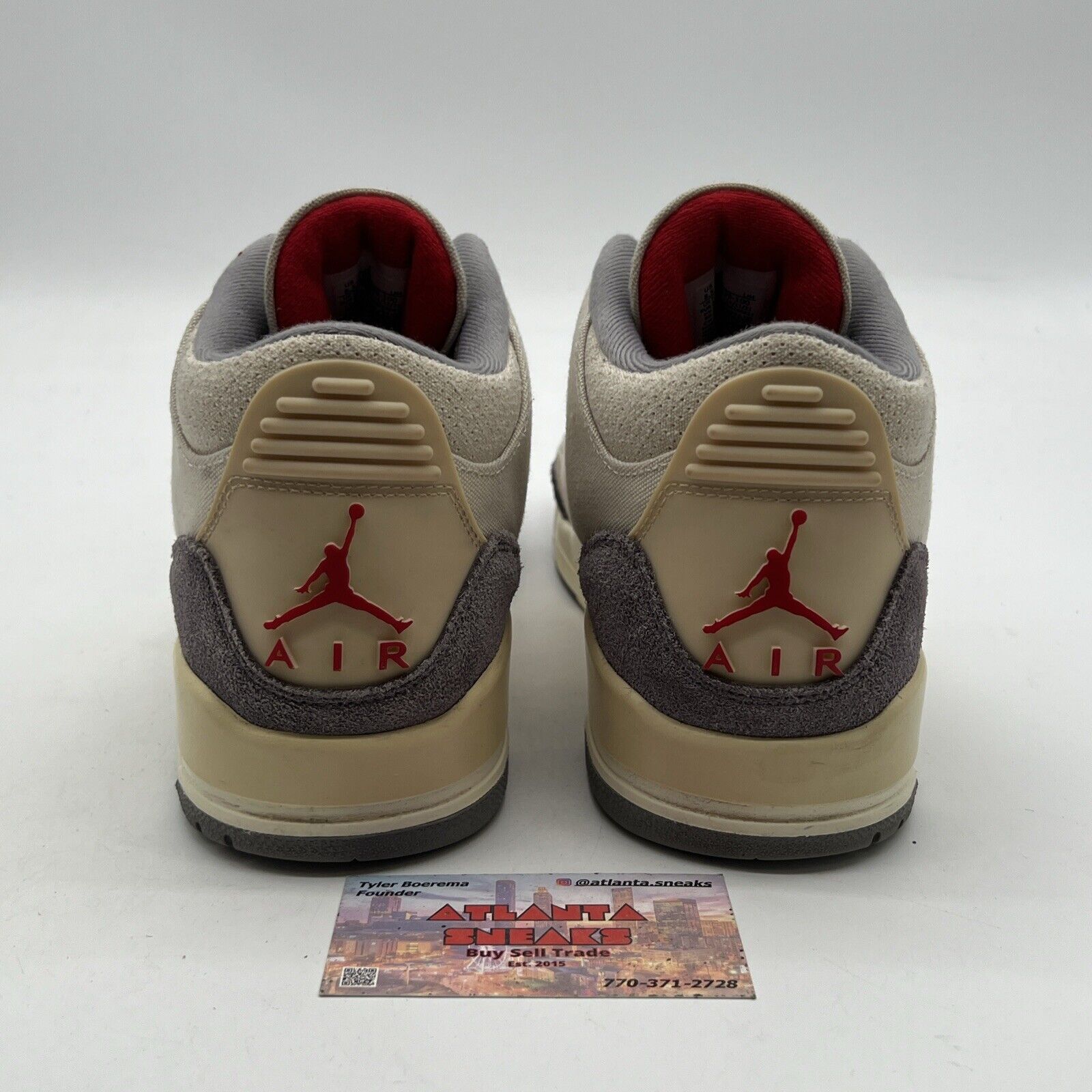 Size 8.5 - Air Jordan 3 Muslin (DH7139-100)