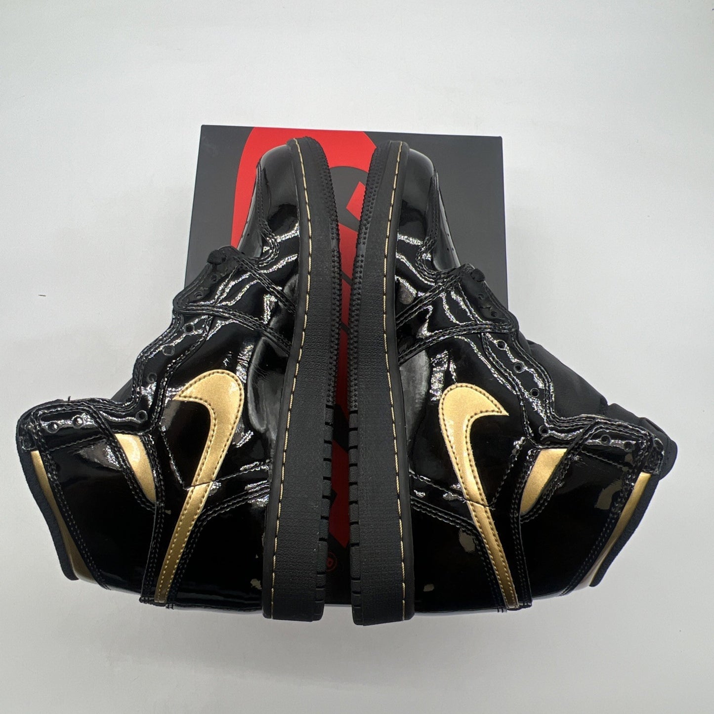 Size 5.5Y - Air Jordan 1 Black 2020 (575441-032)