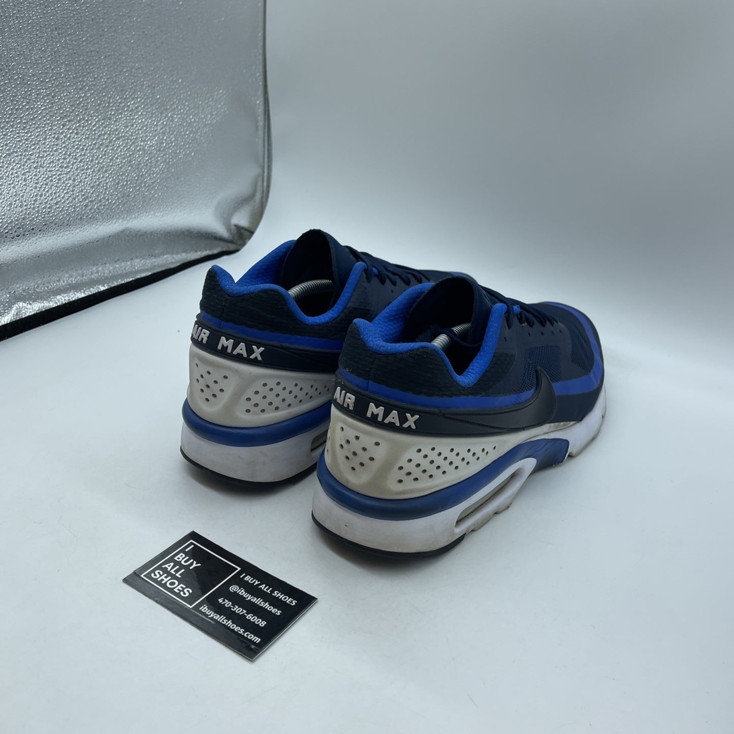 Size 13 - Nike Air Max BW Ultra Blue White 2016 Suede Leather (819475-404)