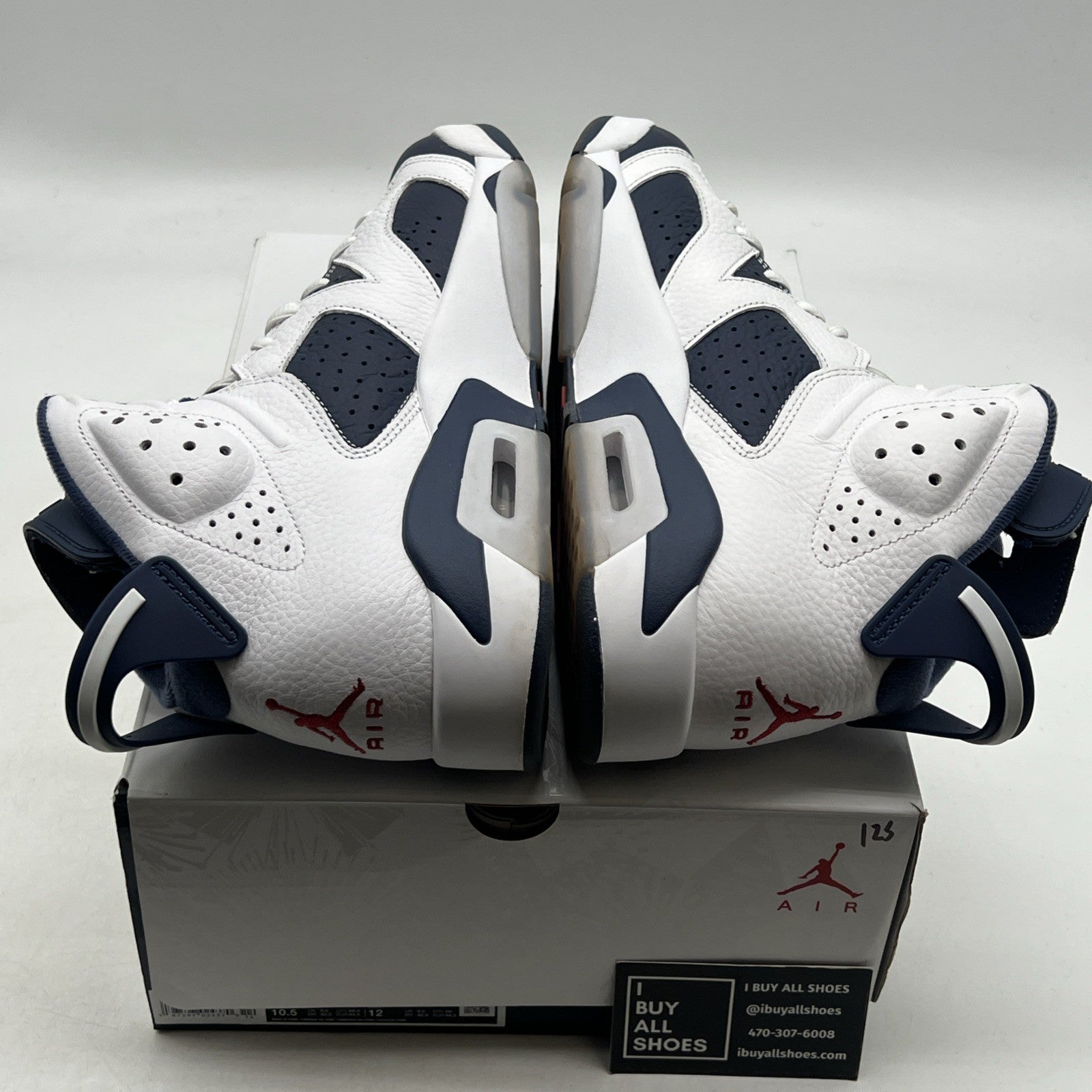 Size 10.5 - Air Jordan 6 Retro 2024 Olympic (CT8529-164)