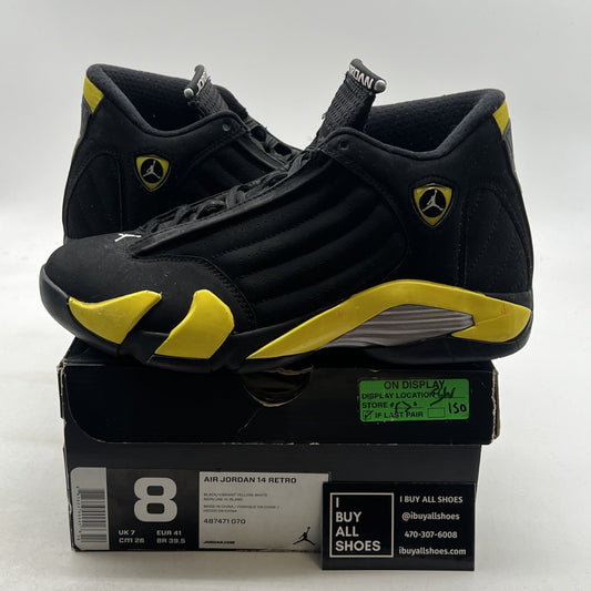 Size 8 - Air Jordan 14 Retro Thunder (487471-070)